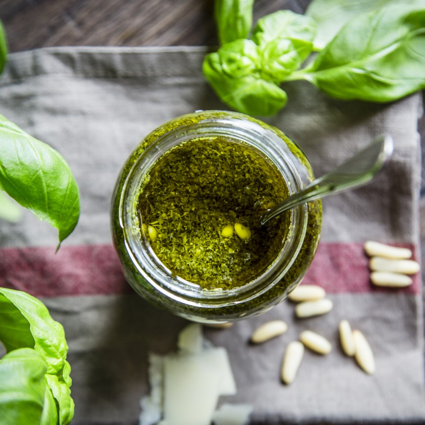 Pesto-Rezepte im Glas