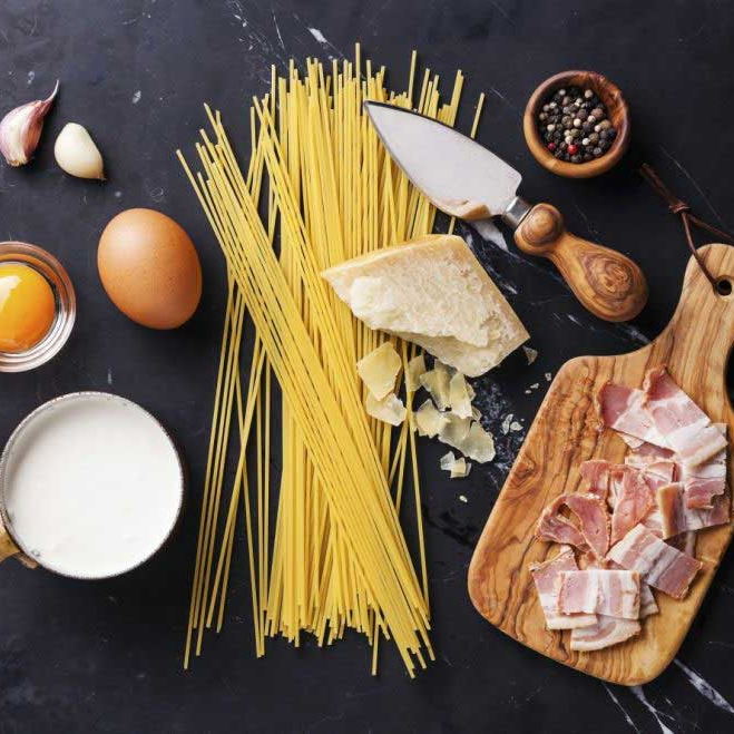 Spaghetti Carbonara - Zutaten