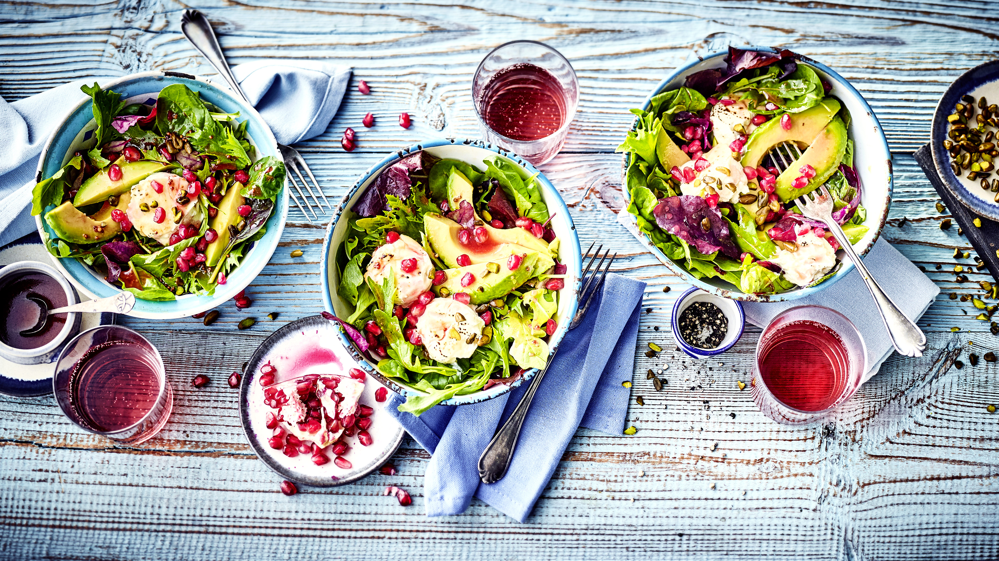 Avocado-Granatapfel-Salat 