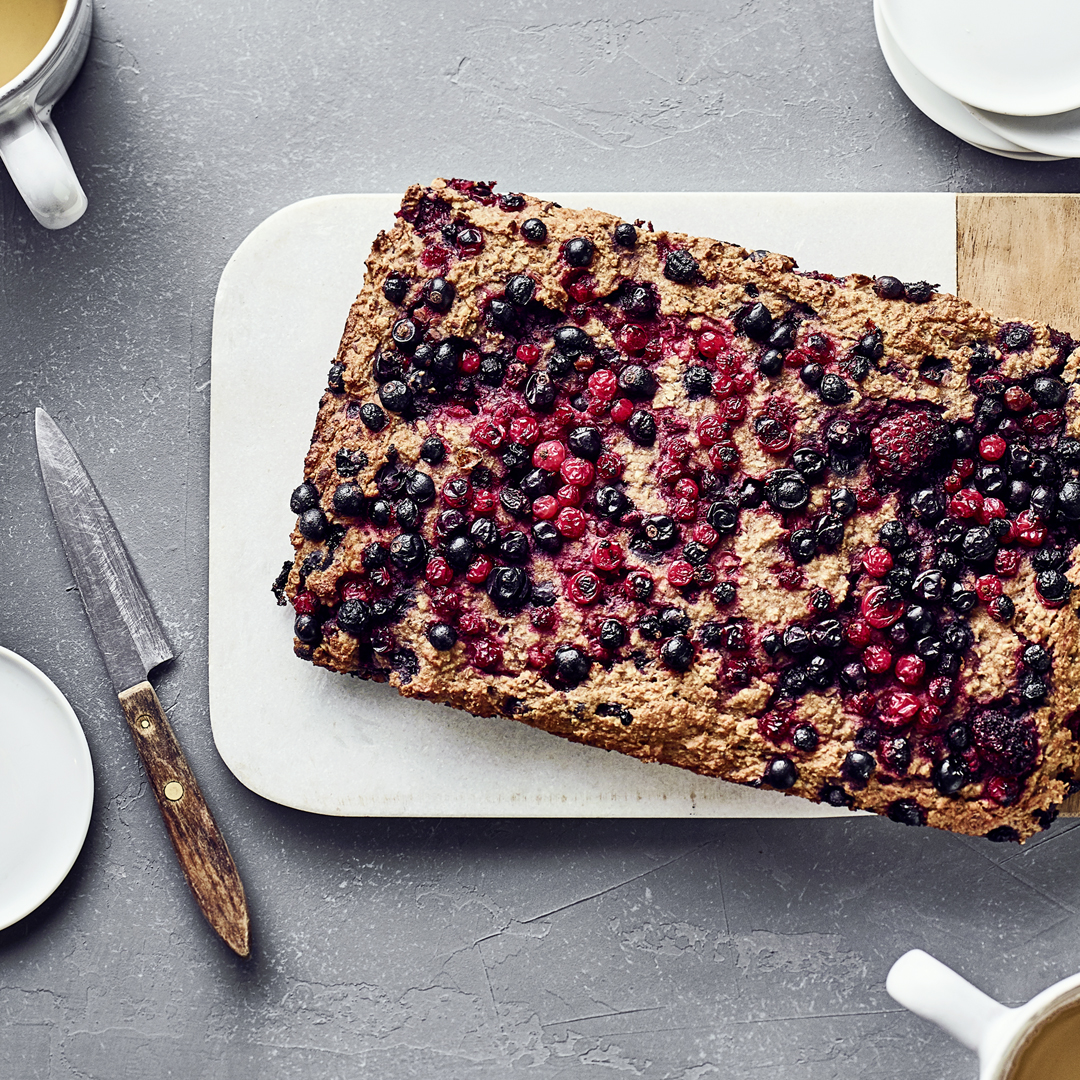 Beeren-Frühstückskuchen