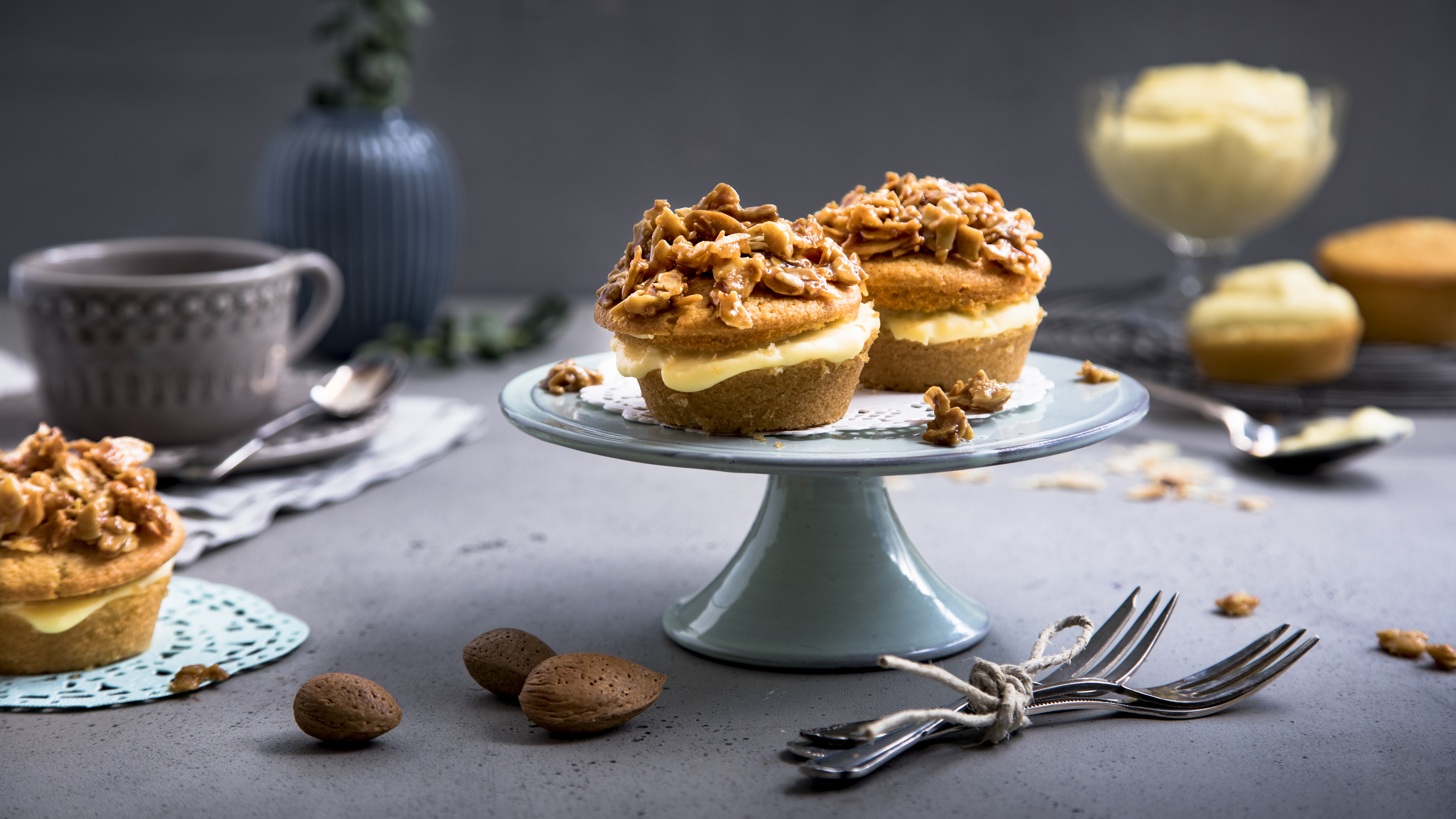 Bienenstich-Cupcakes