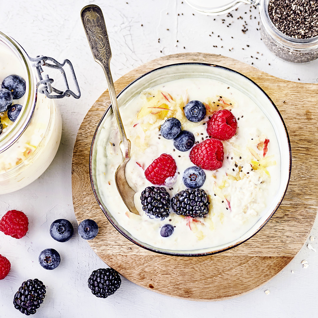 Bircher Müsli mit Beeren