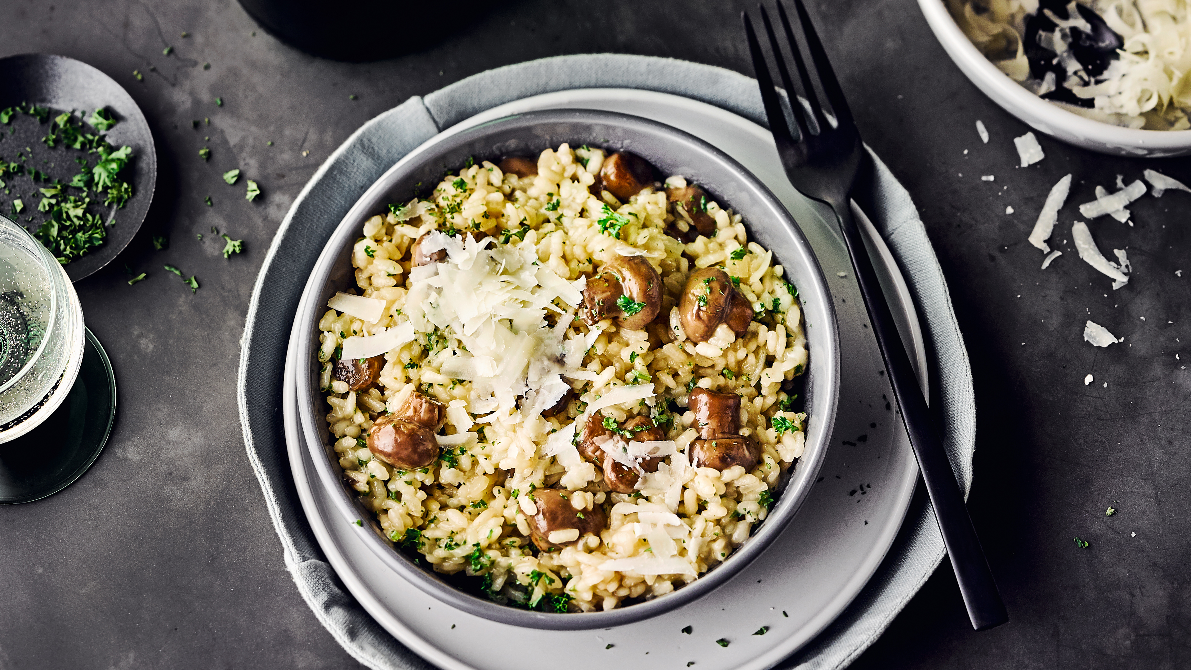 Champignon-Risotto