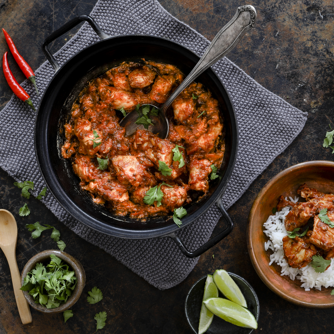 Indisches Chicken Tikka Masala