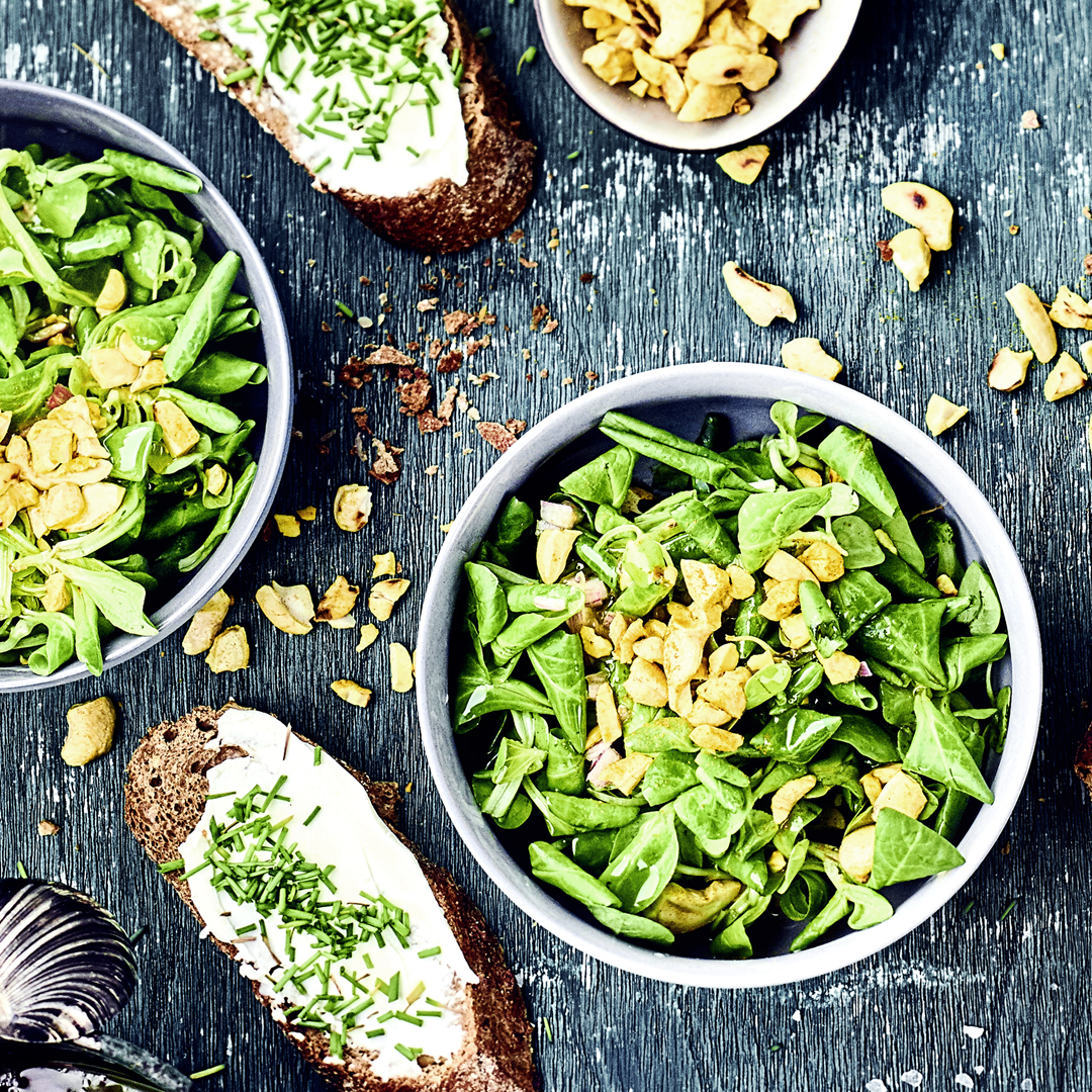 Feldsalat-mit-Cashewkernen