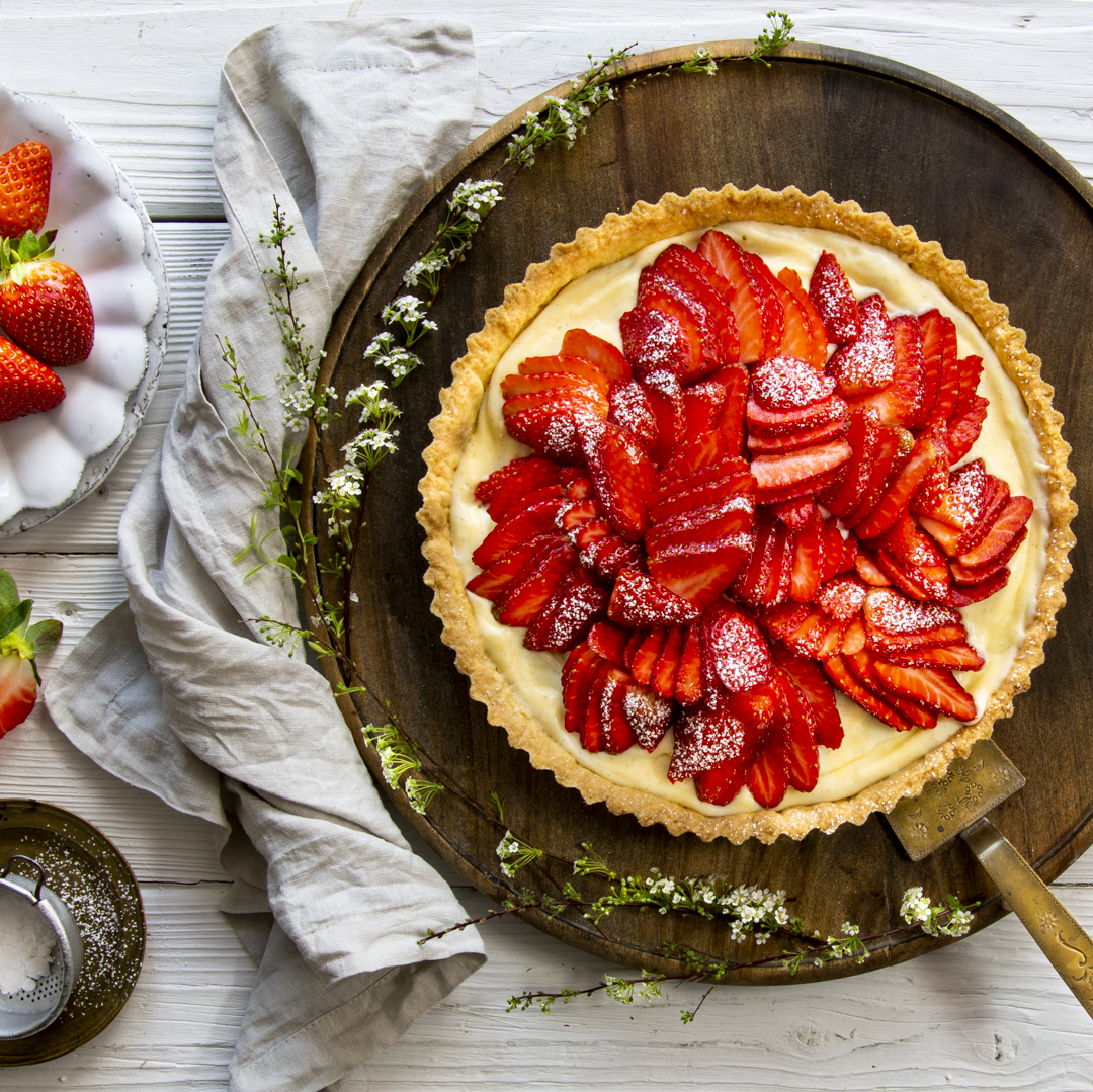 Erdbeerkuchen