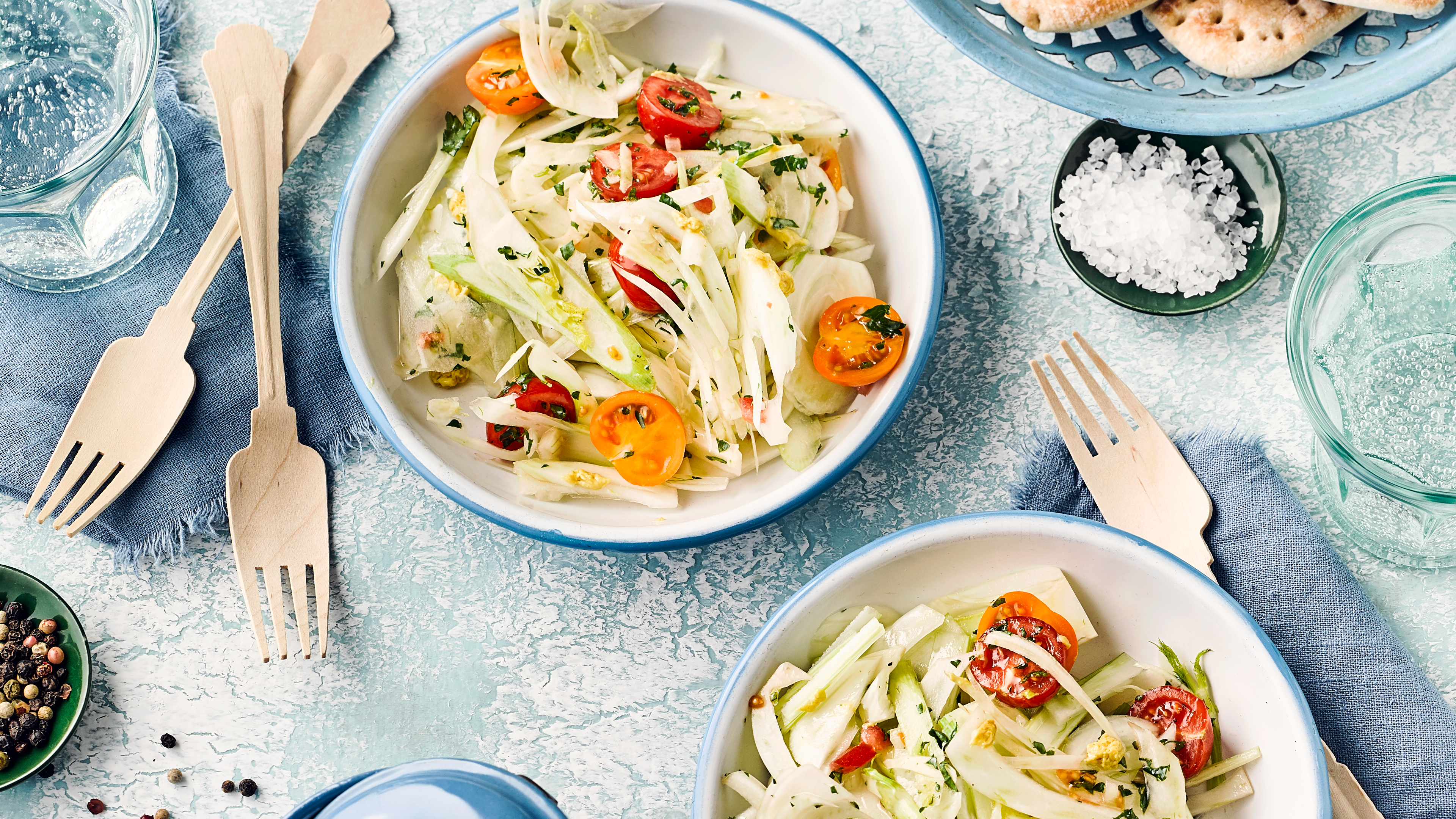 Fenchelsalat mit Tomaten