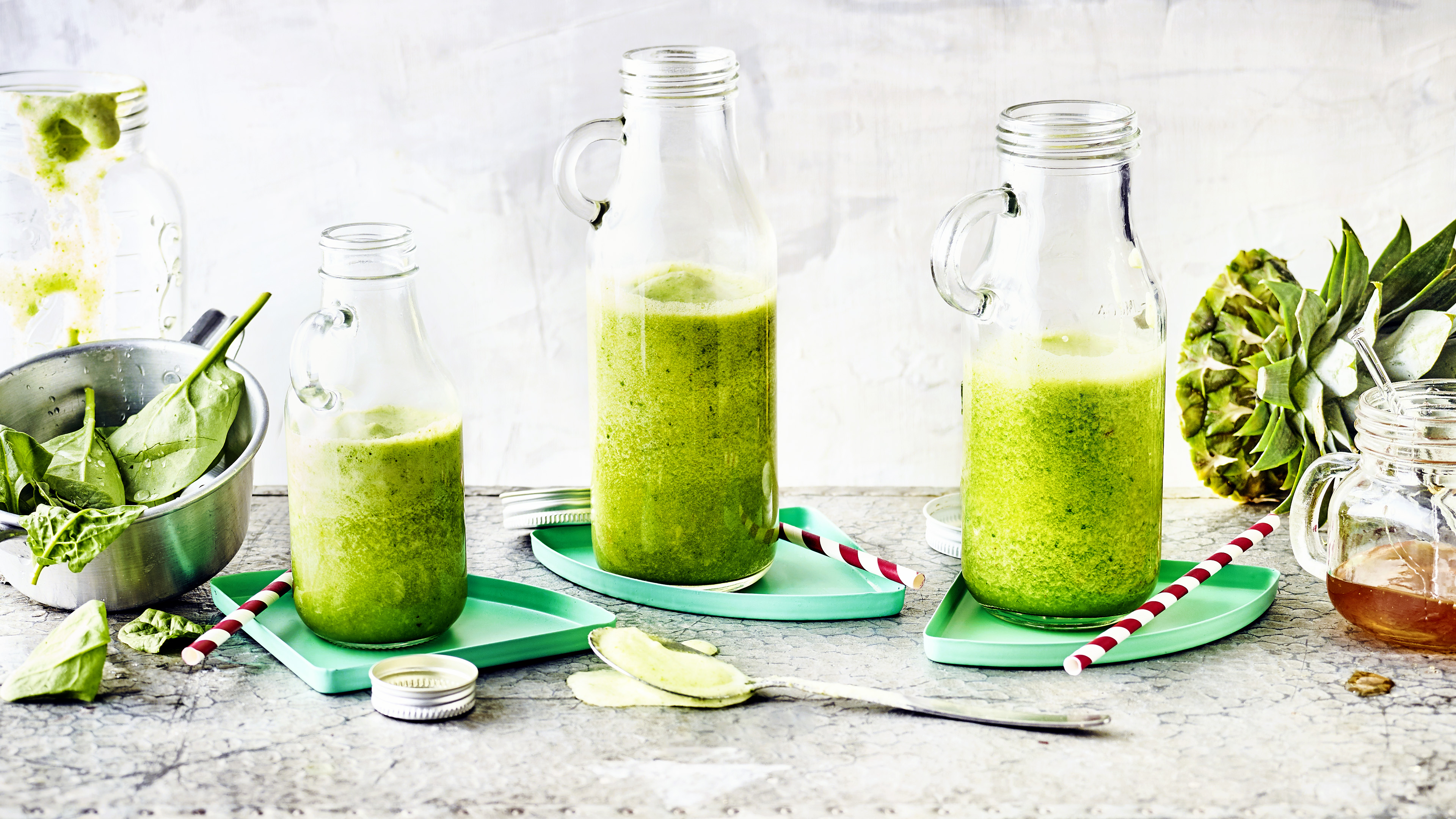 Grüner Power Smoothie 