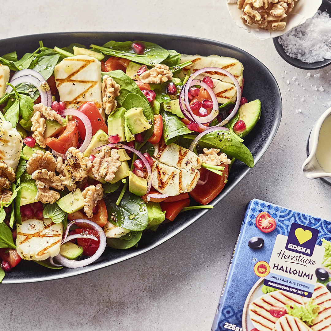 Halloumi Salat