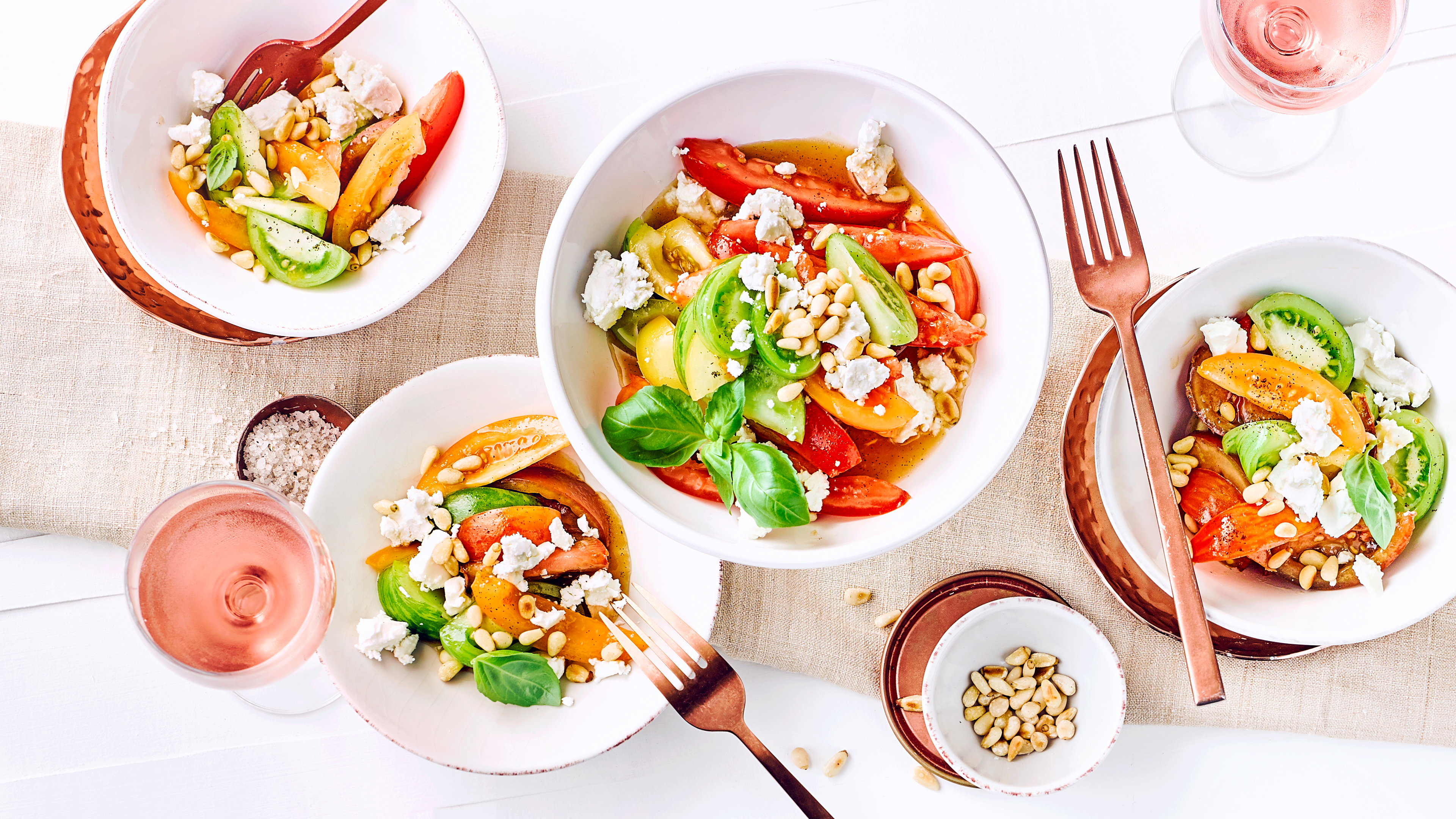 Tomatensalat mit Feta 