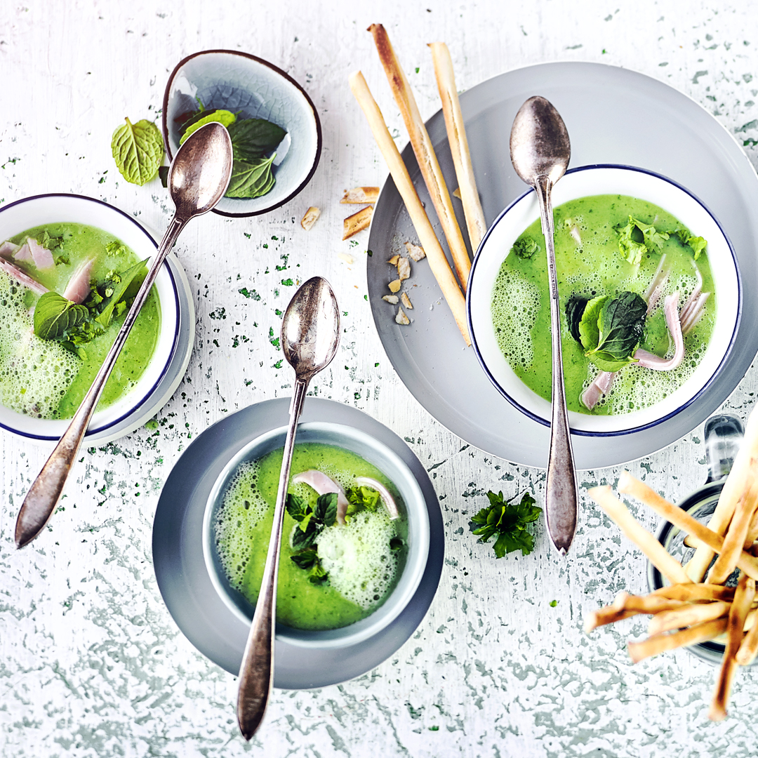 Kalte-Gurken-Melonen-Suppe