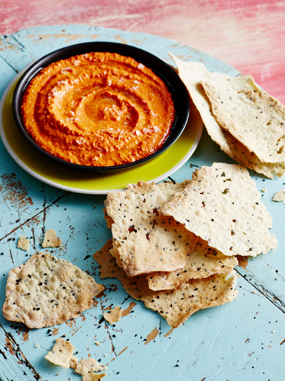 Karotten-Hummus-Dip