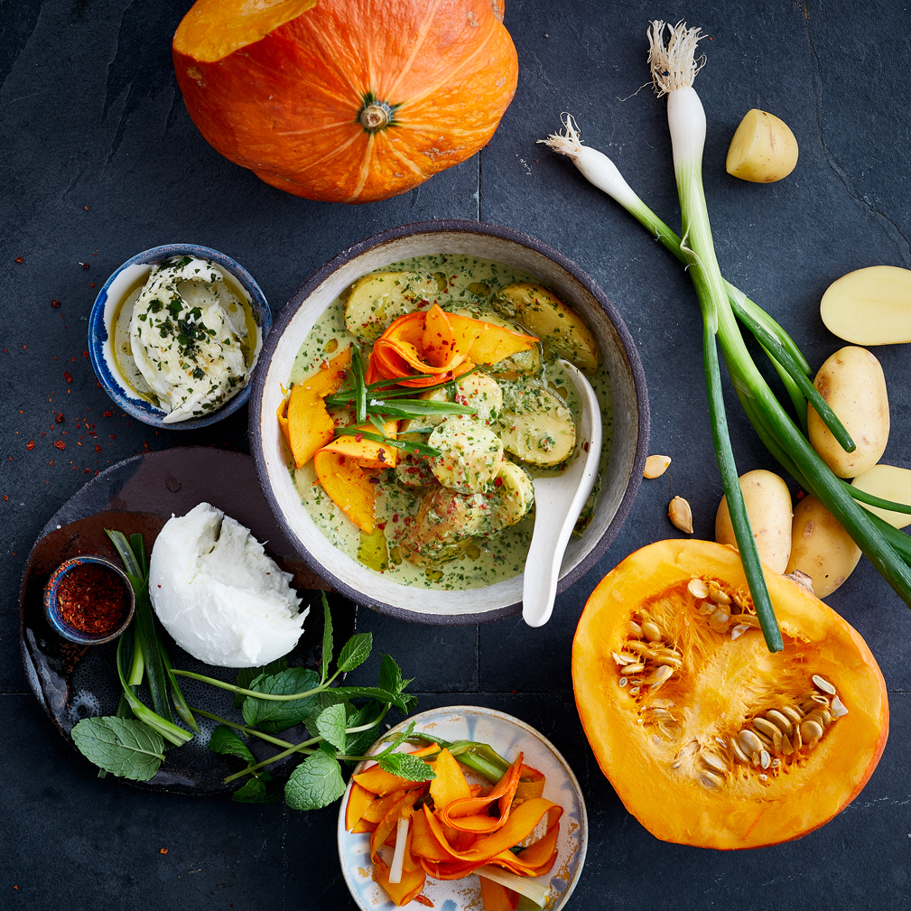 cremiges Kokos-Kartoffel-Curry