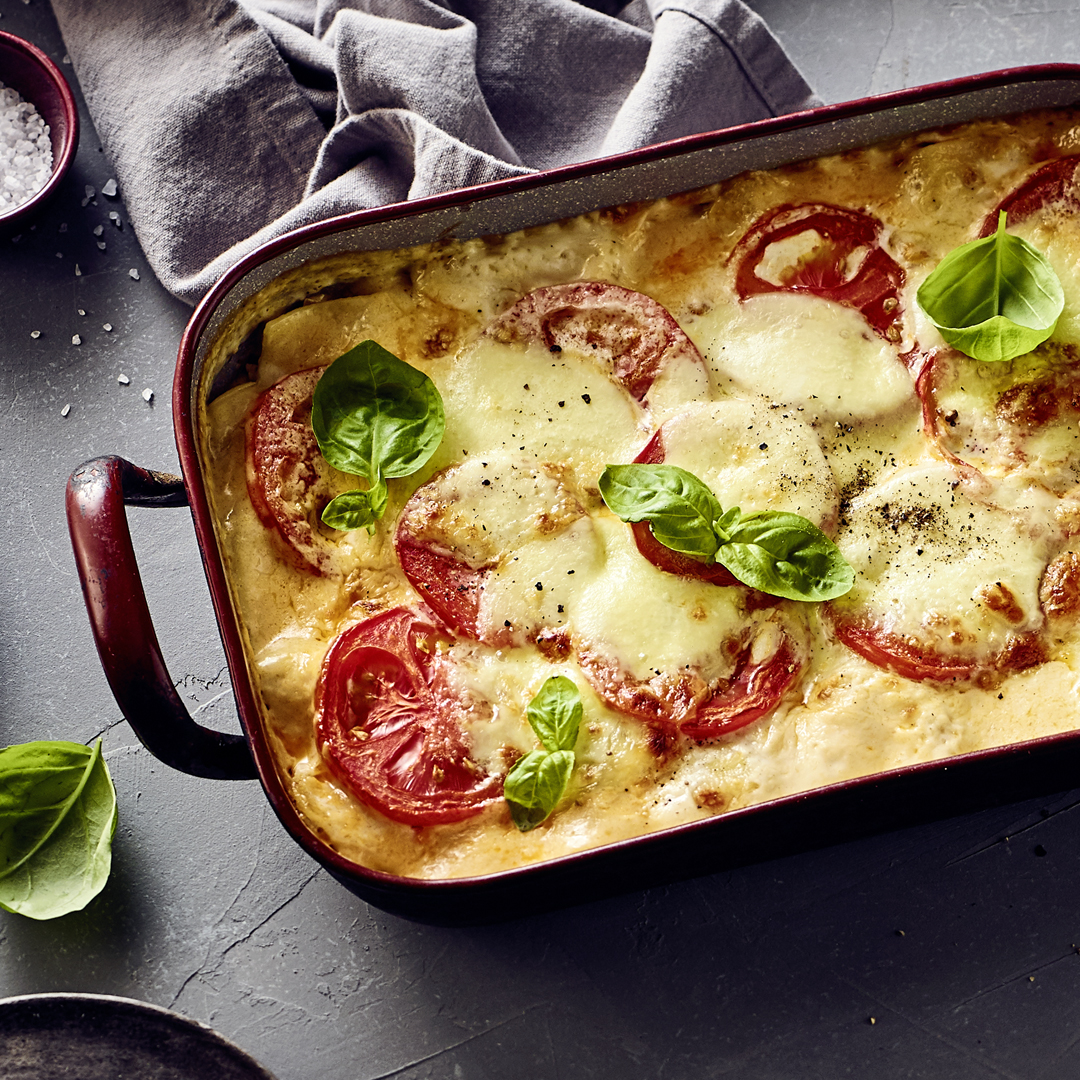 Lasagne mit Hähnchenragout