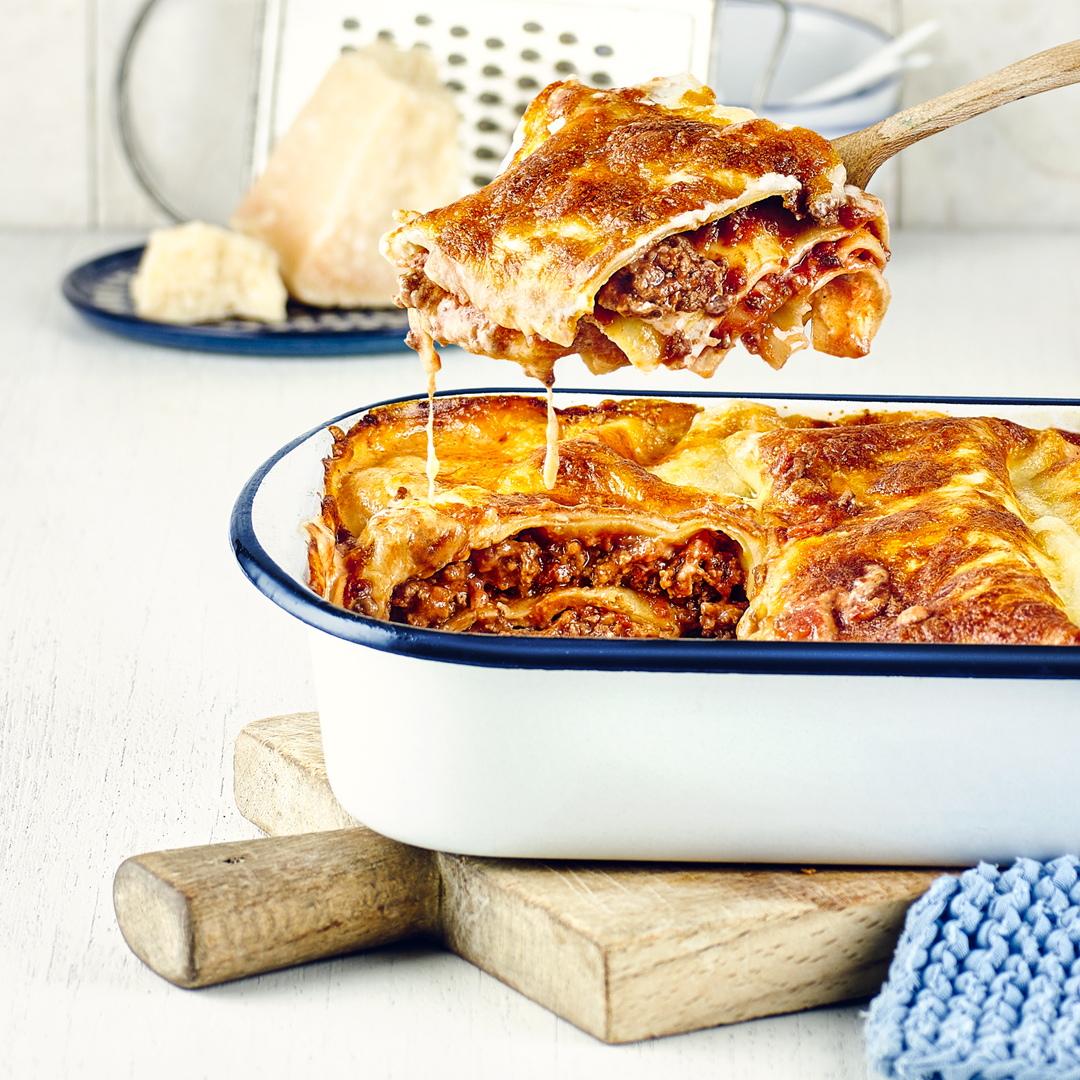 Klassische Lasagne Bolognese