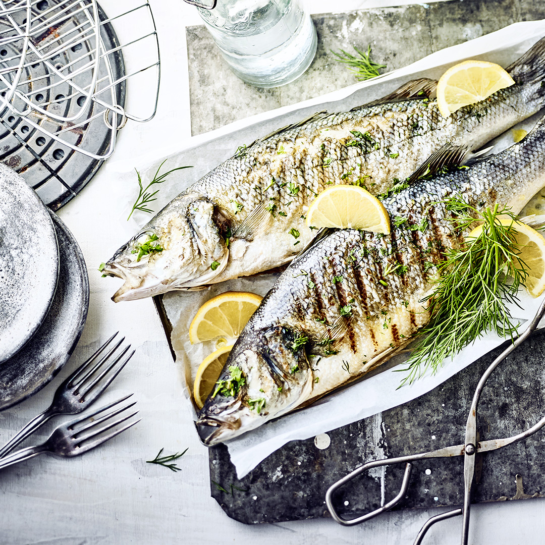 Loup de mer grillen