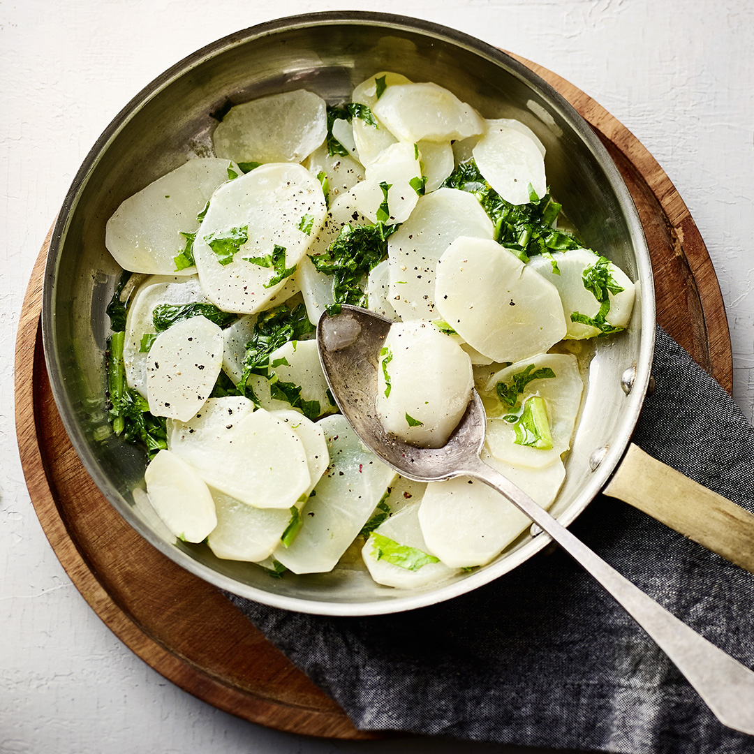 Mairübchen in Butter