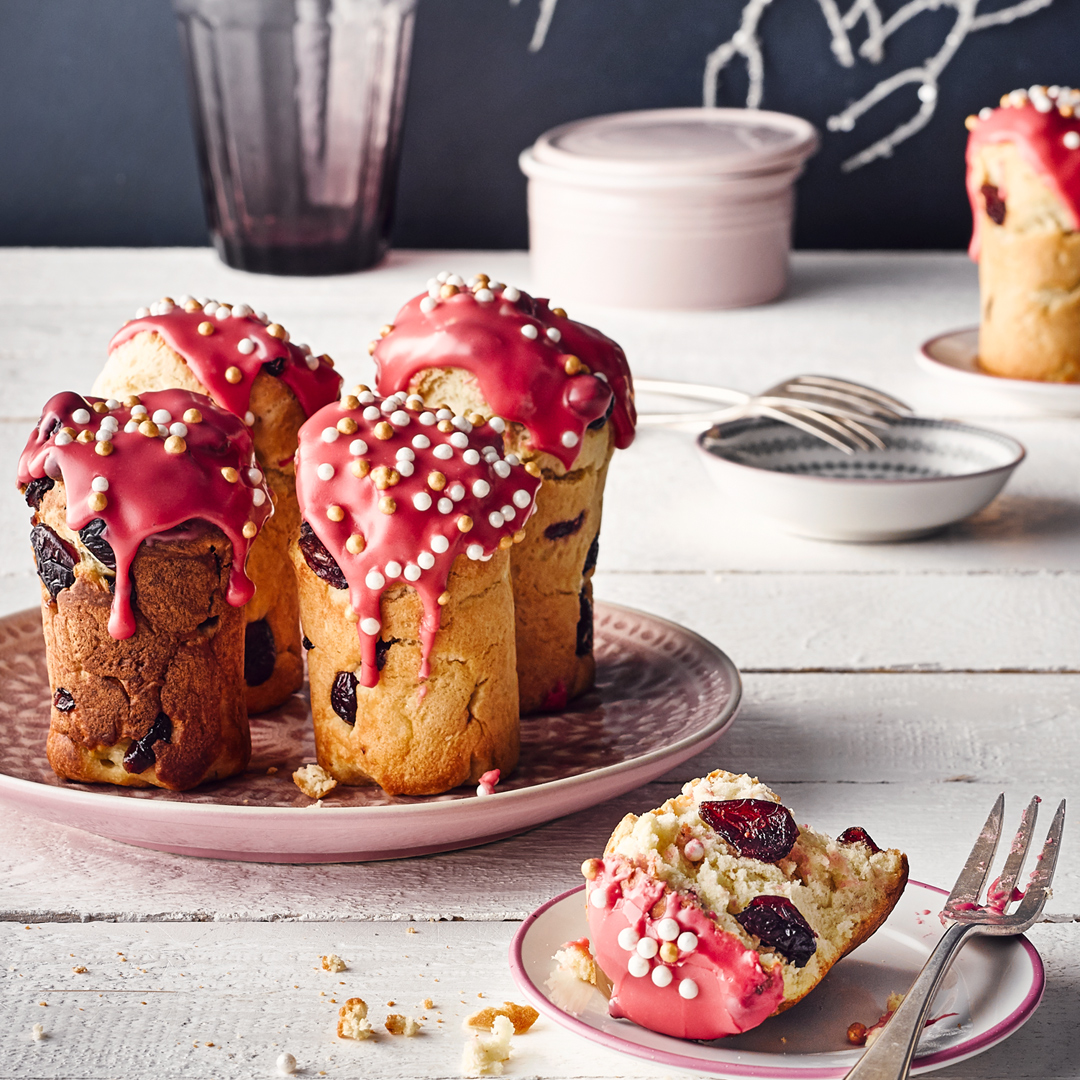 Mini-Cranberry-Stollen