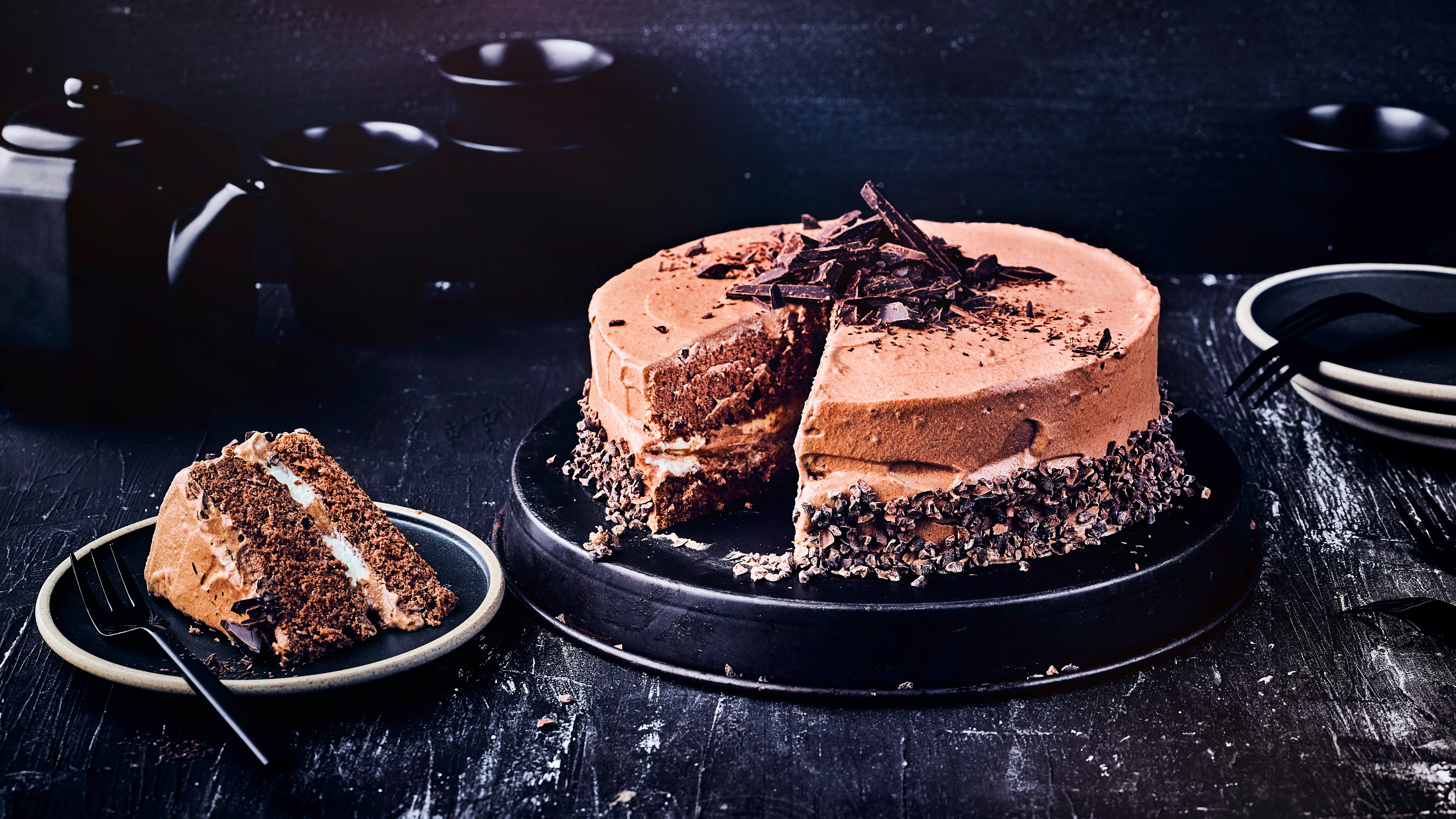 Mousse au Chocolait-Torte