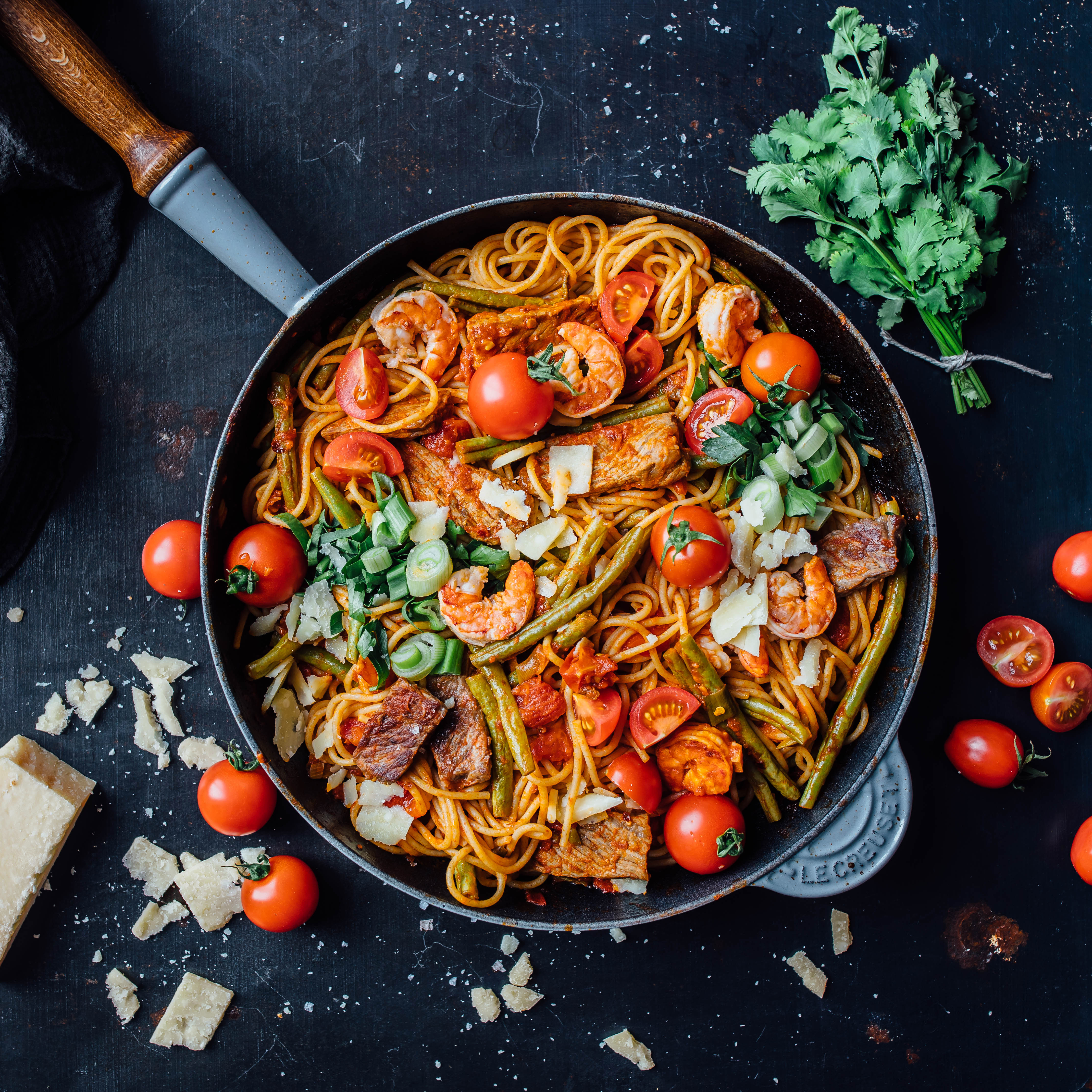 Pasta-Surf-and-Turf