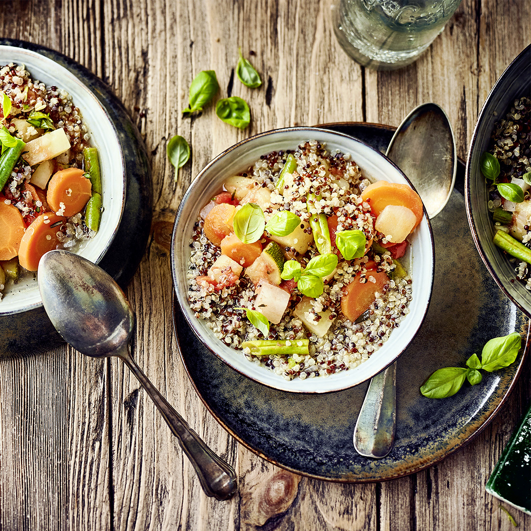 Quinoa Eintopf mit Gemüse