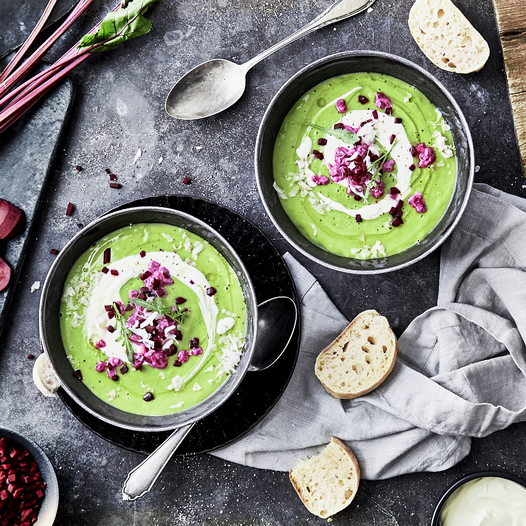 Rucola-Cremesuppe