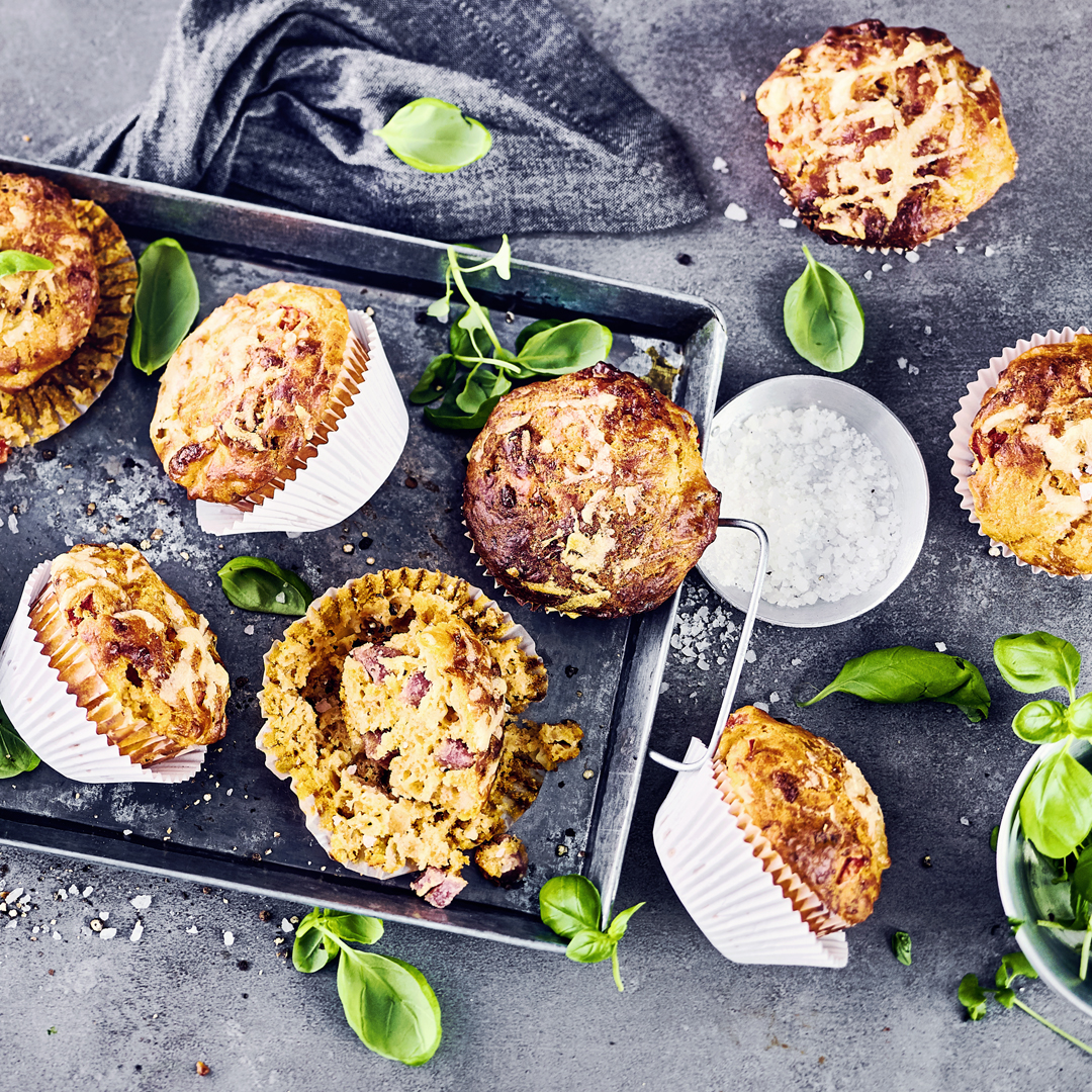 EDEKA Salami Muffins