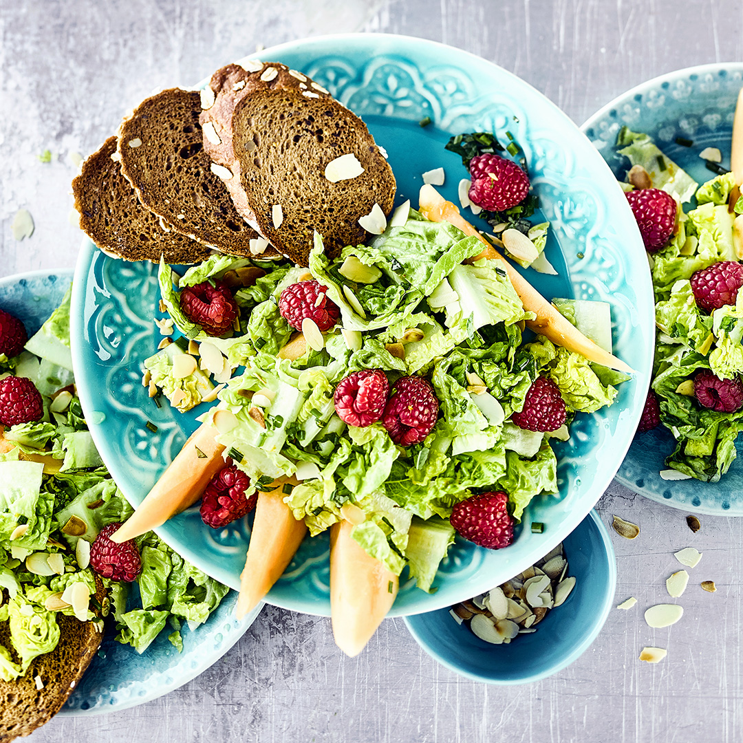 Salat mit Früchten