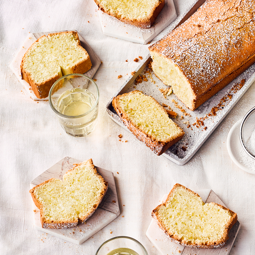 Sandkuchen aus Rührteig