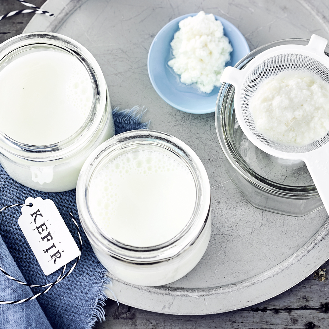 Selbstgemachter Kefir