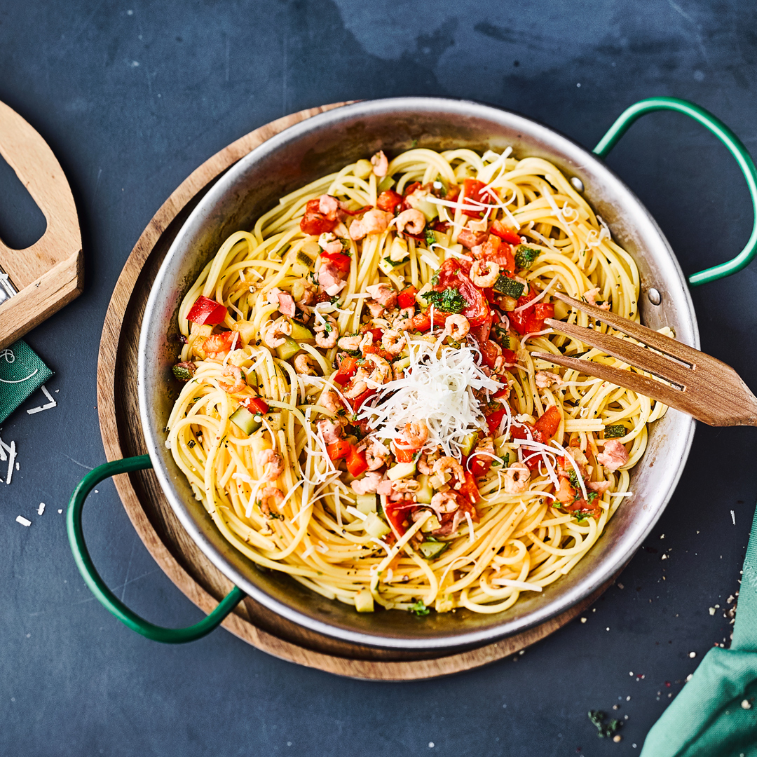 EDEKA Spaghetti mit Krabben