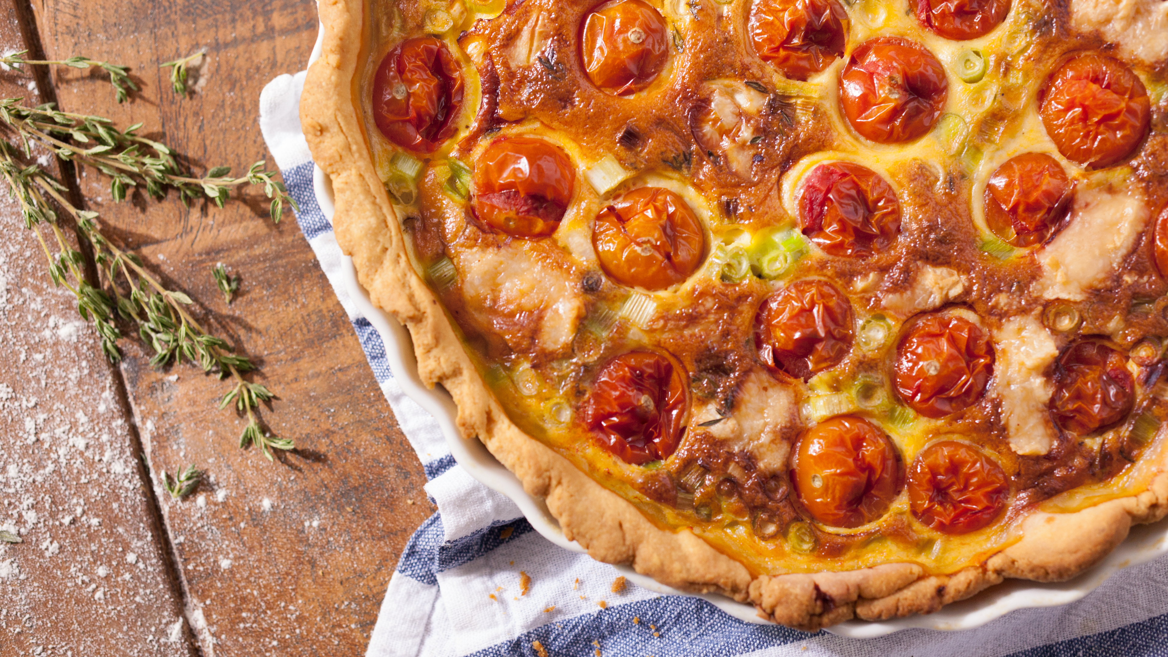 Tomaten-Quiche