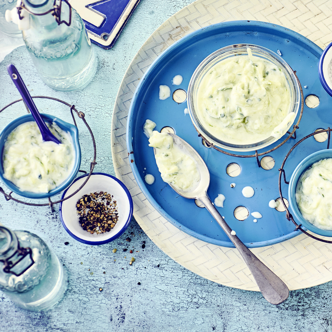 Probieren Sie unseren leckeren Tzatziki-Dip