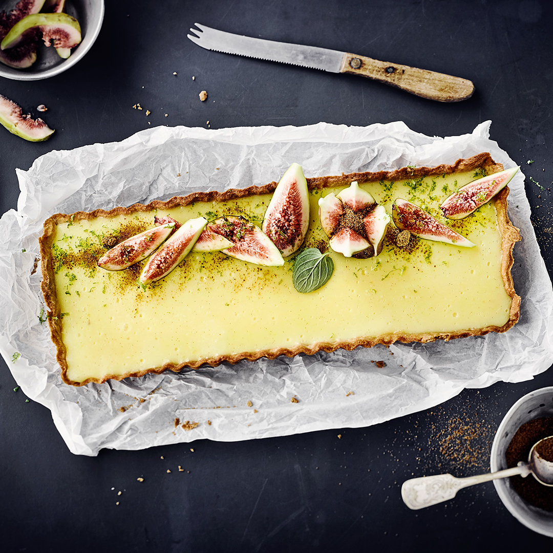 EDEKA Vanillecreme-Tarte mit Feigen