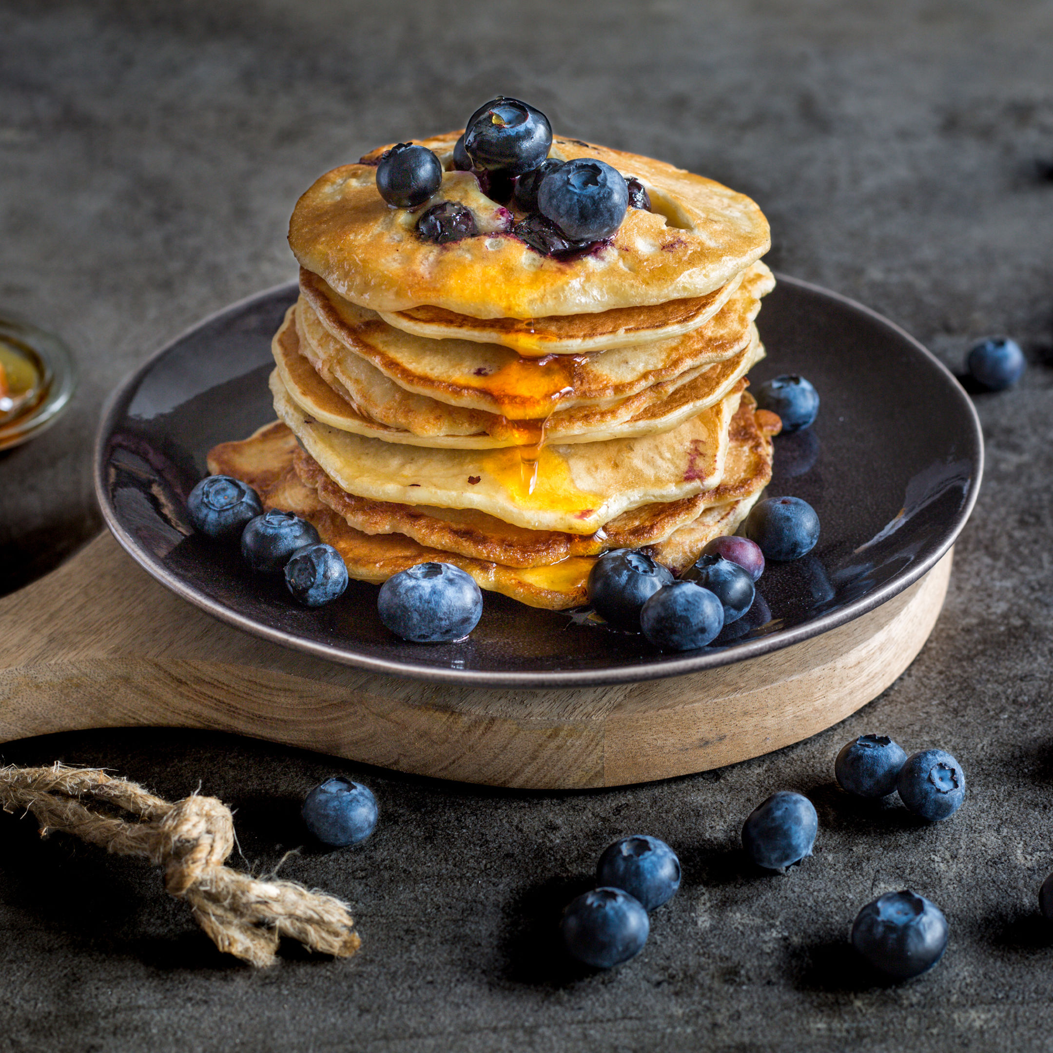 Vegane Dinkel Pancakes