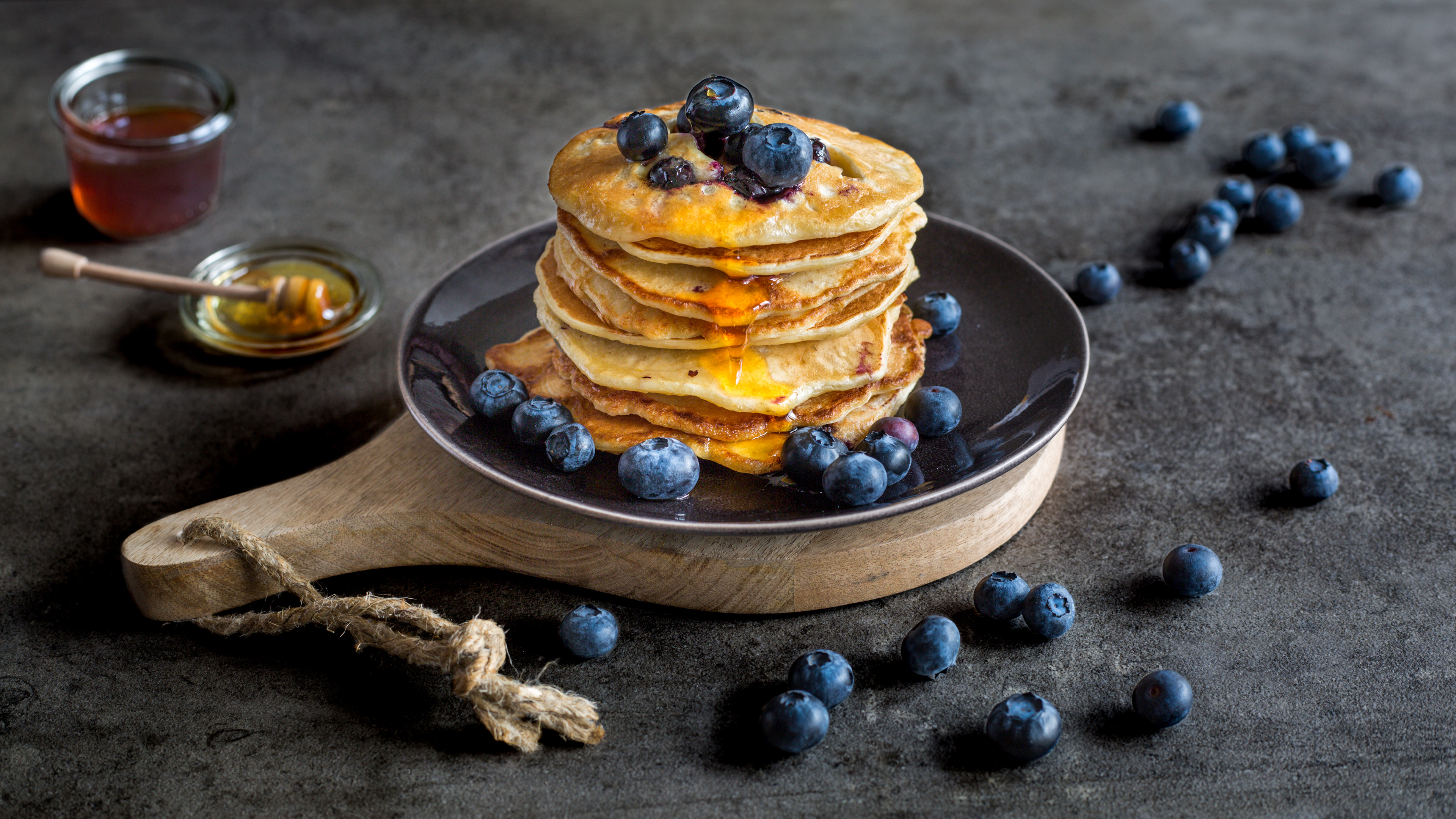 Vegane Dinkel-Pancakes 