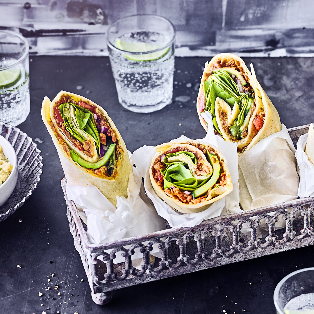 Vegane-Wraps