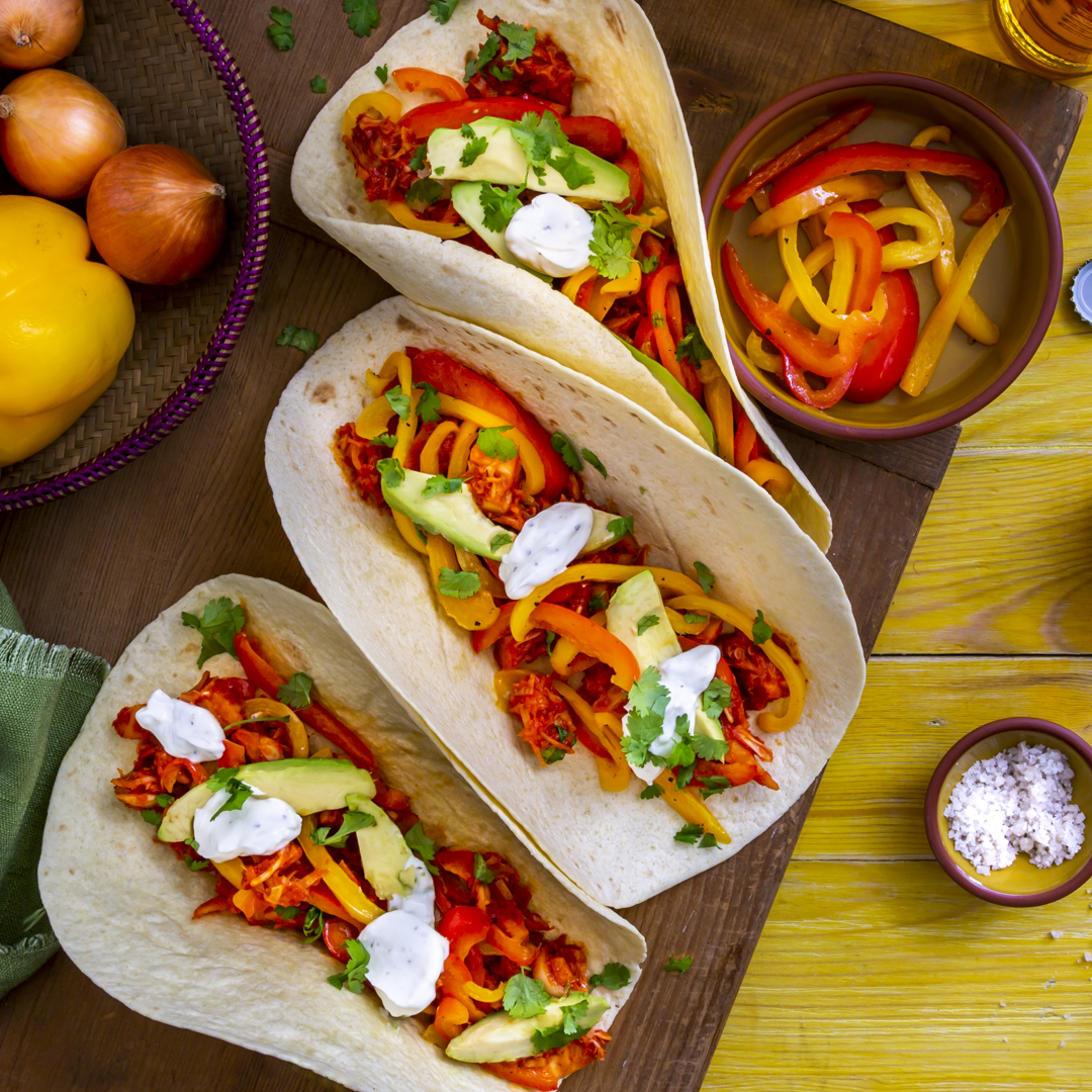 Vegetarische Fajitas