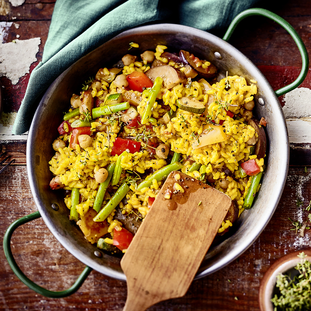 Vegetarische Paella 