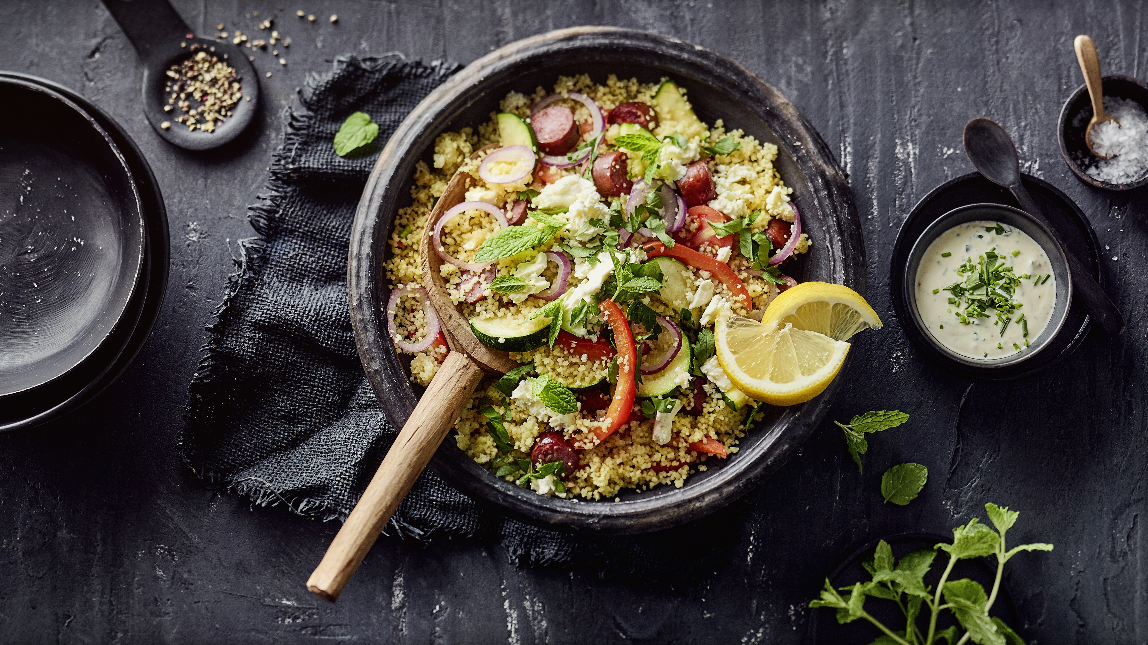 Couscous-Gemüse-Salat