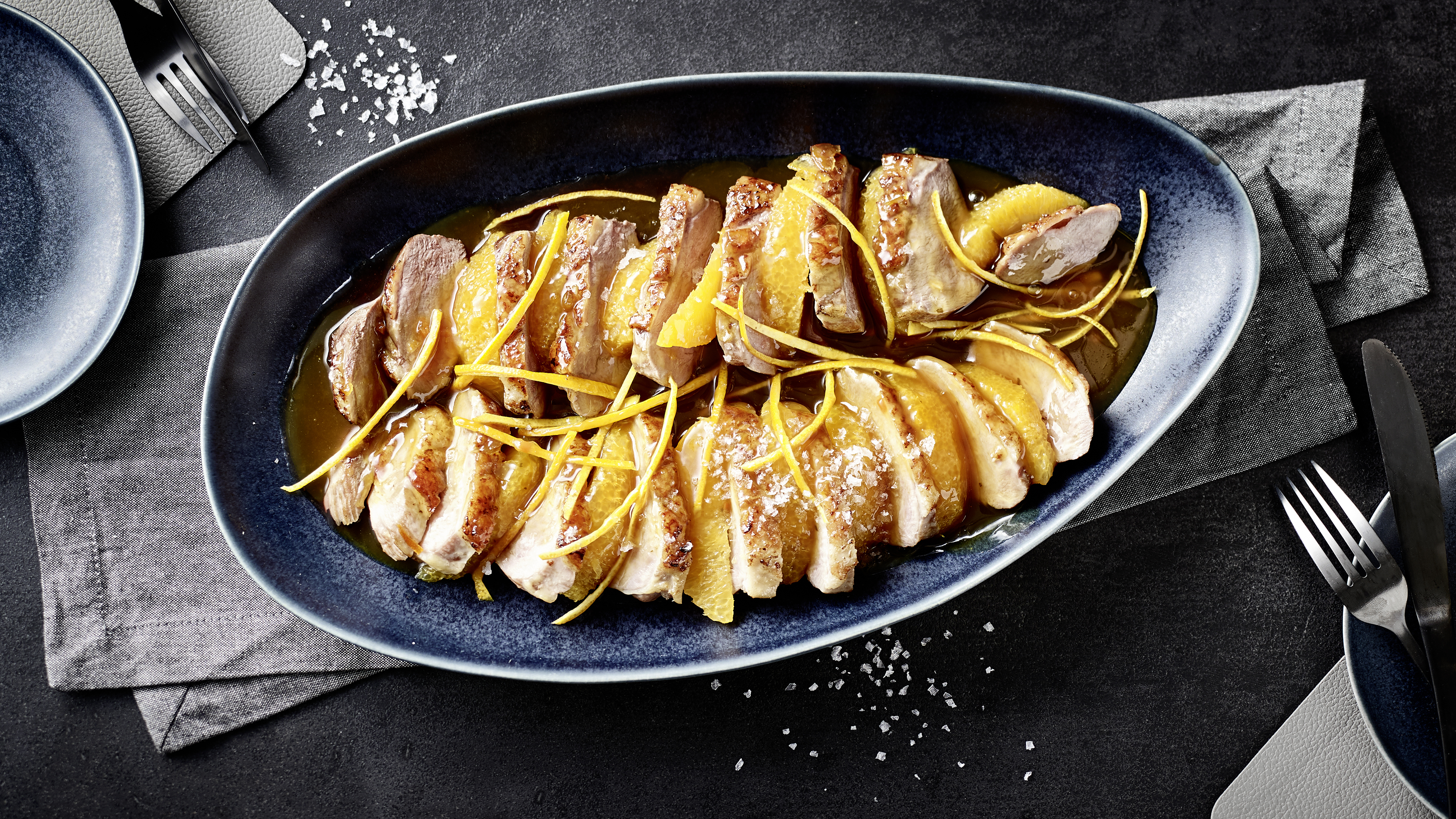 Entenbrust a l Orange