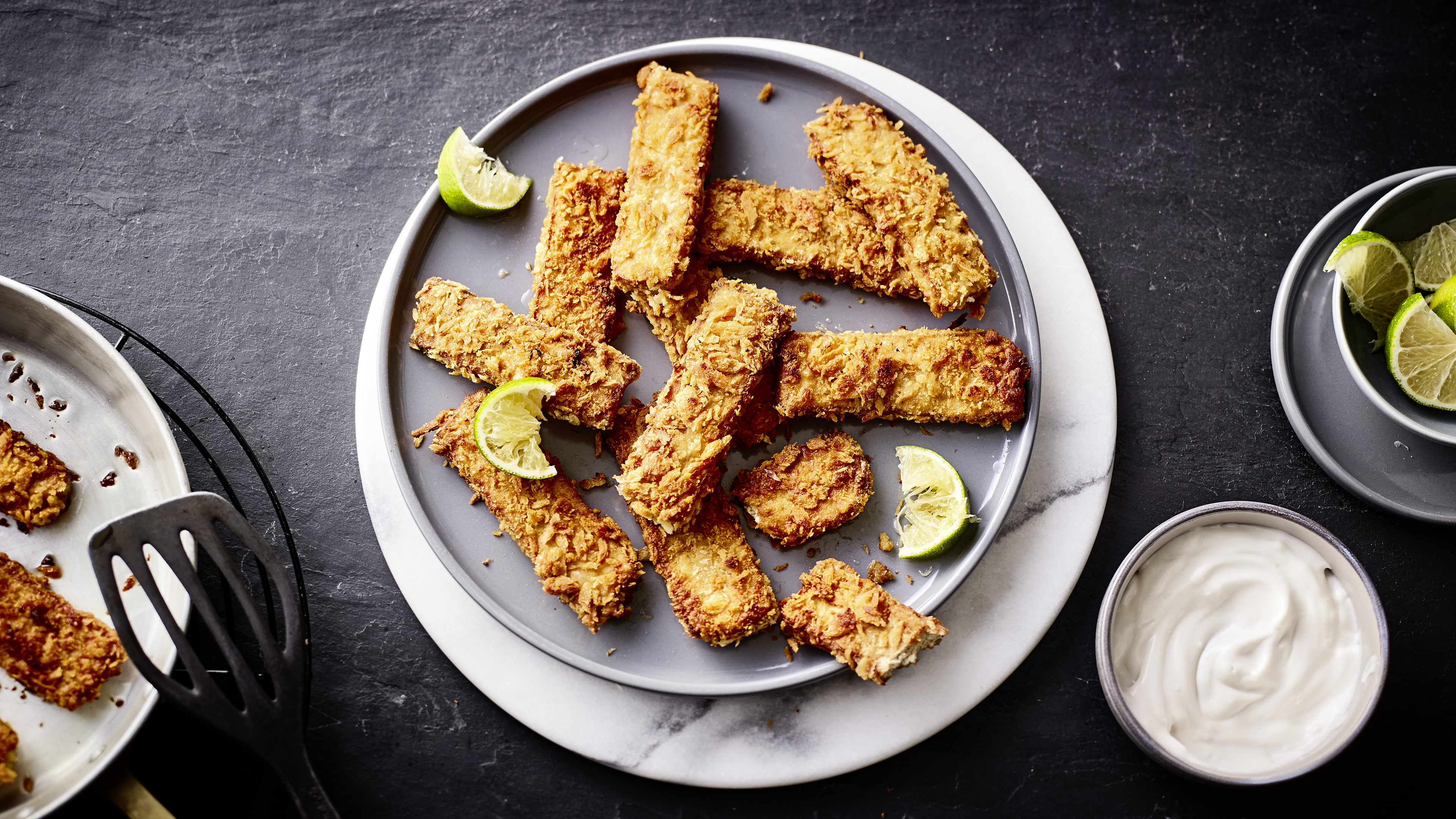 Vegane Fischstäbchen