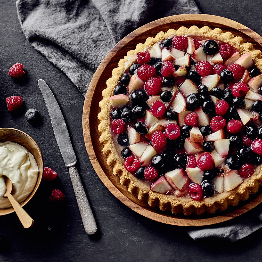 Veganer Obstkuchen