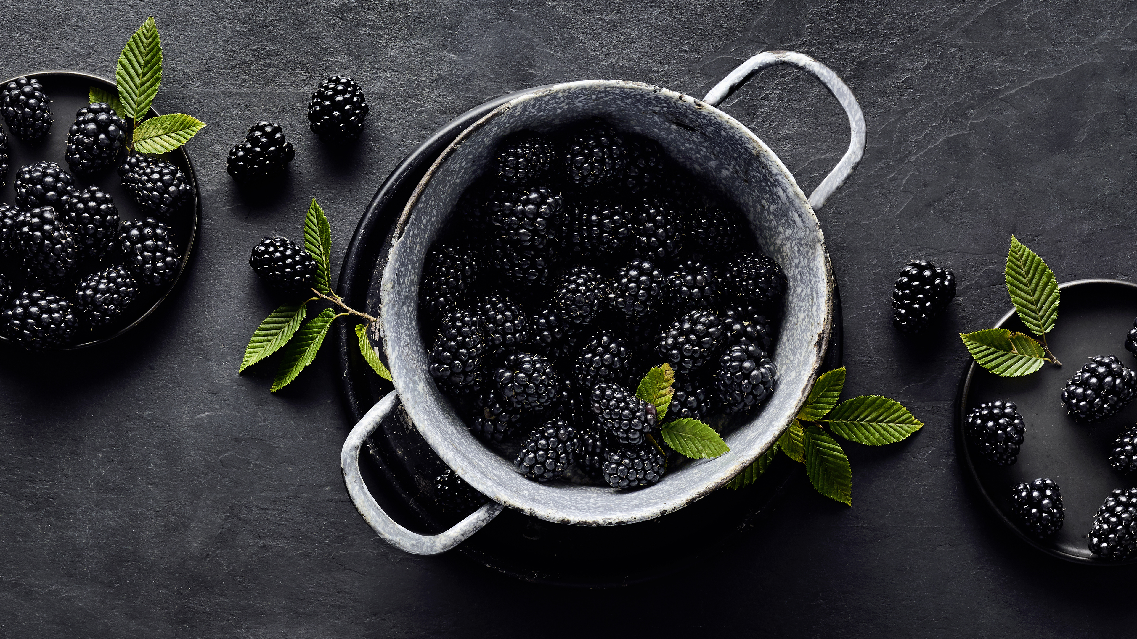 Brombeeren sind eine geschmacksintensive Sommerfrucht. 