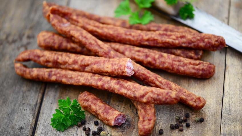Cabanossi sind ein beliebter Snack für Zwischendurch. 