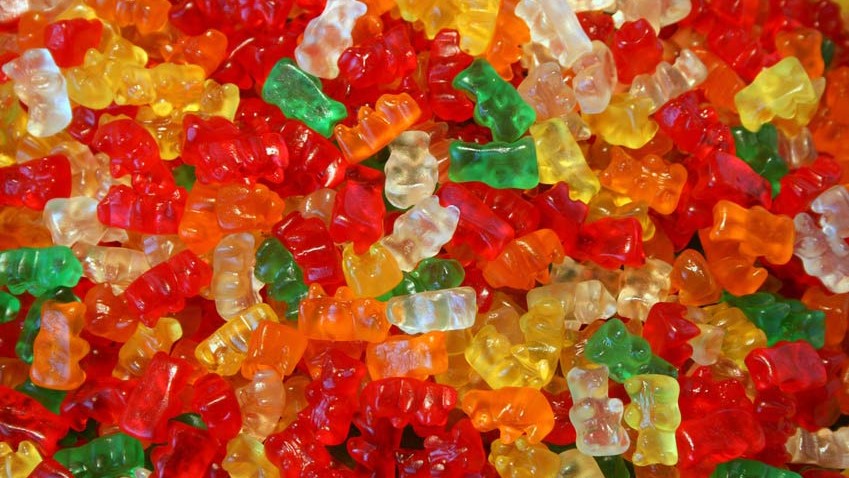 Fruchtgummis sind eine beliebte Nascherei.