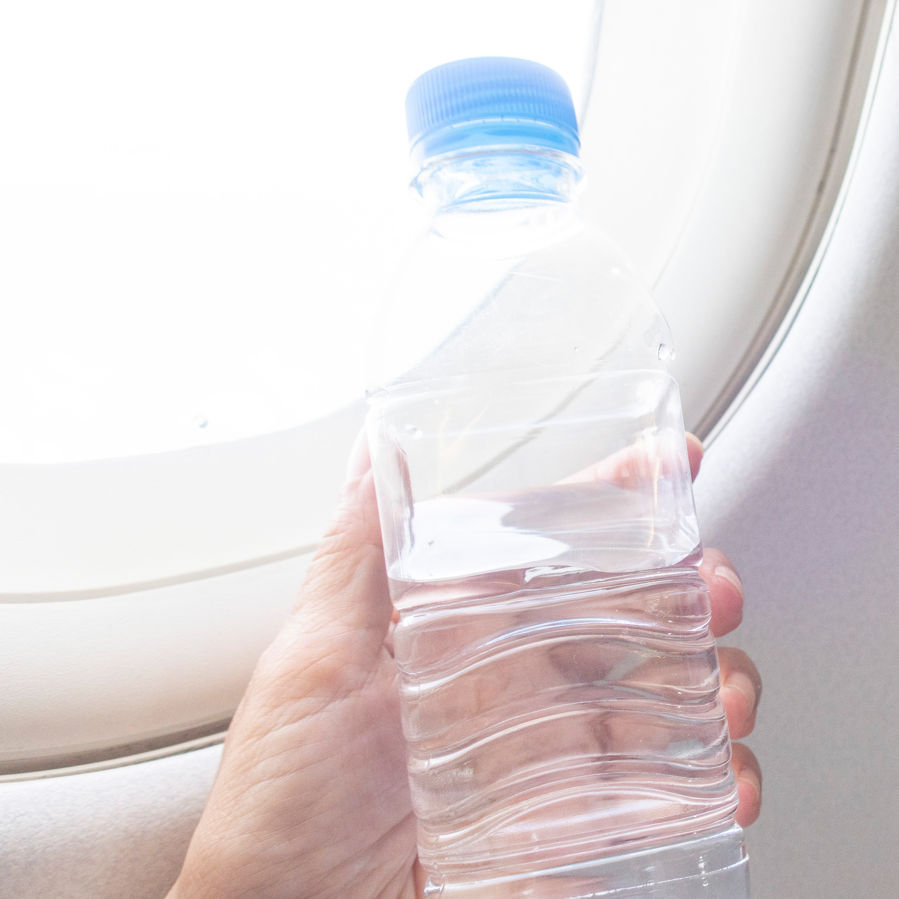 Trinken im Flugzeug