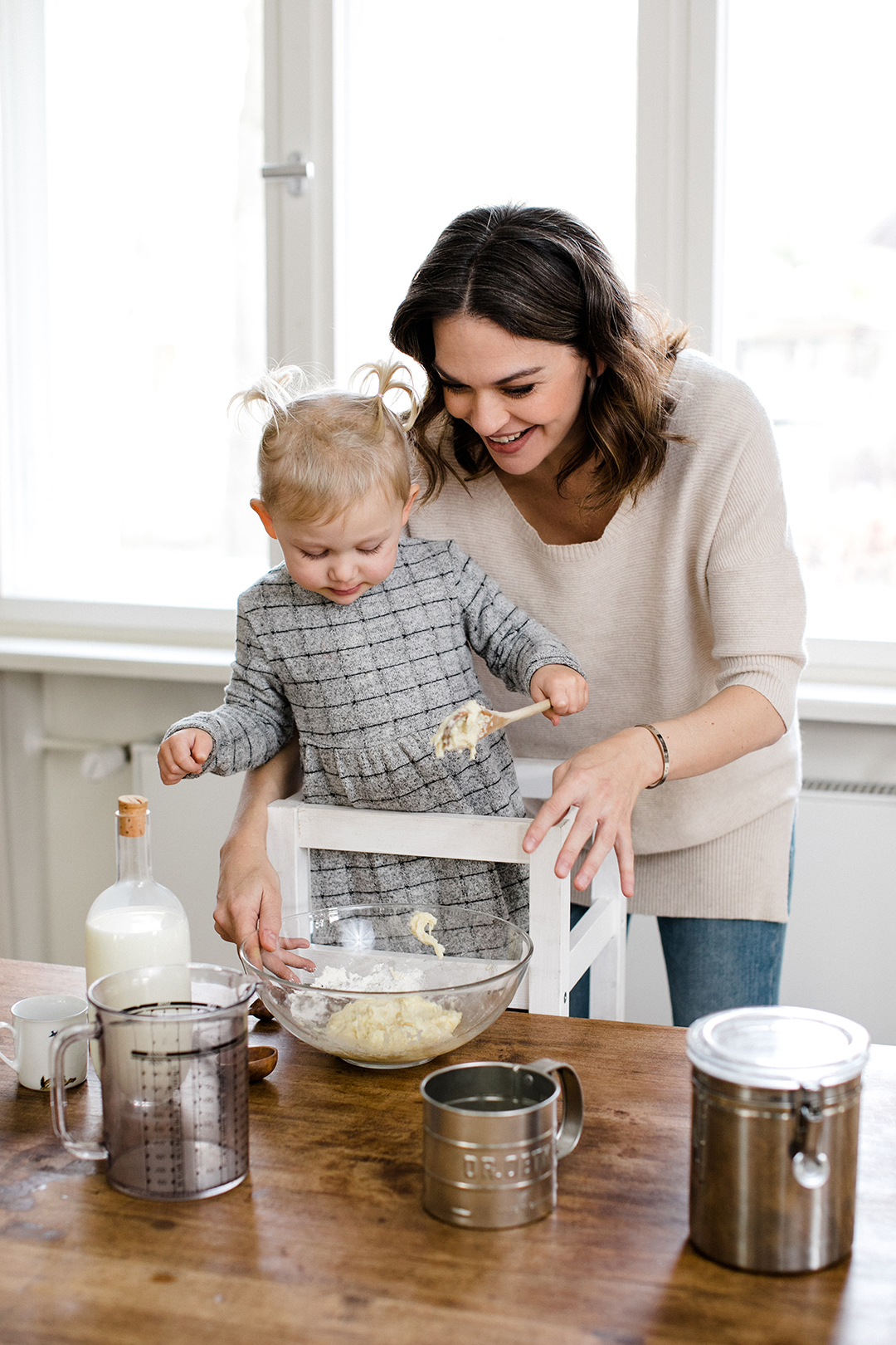 Mit Kindern backen ist wichtig