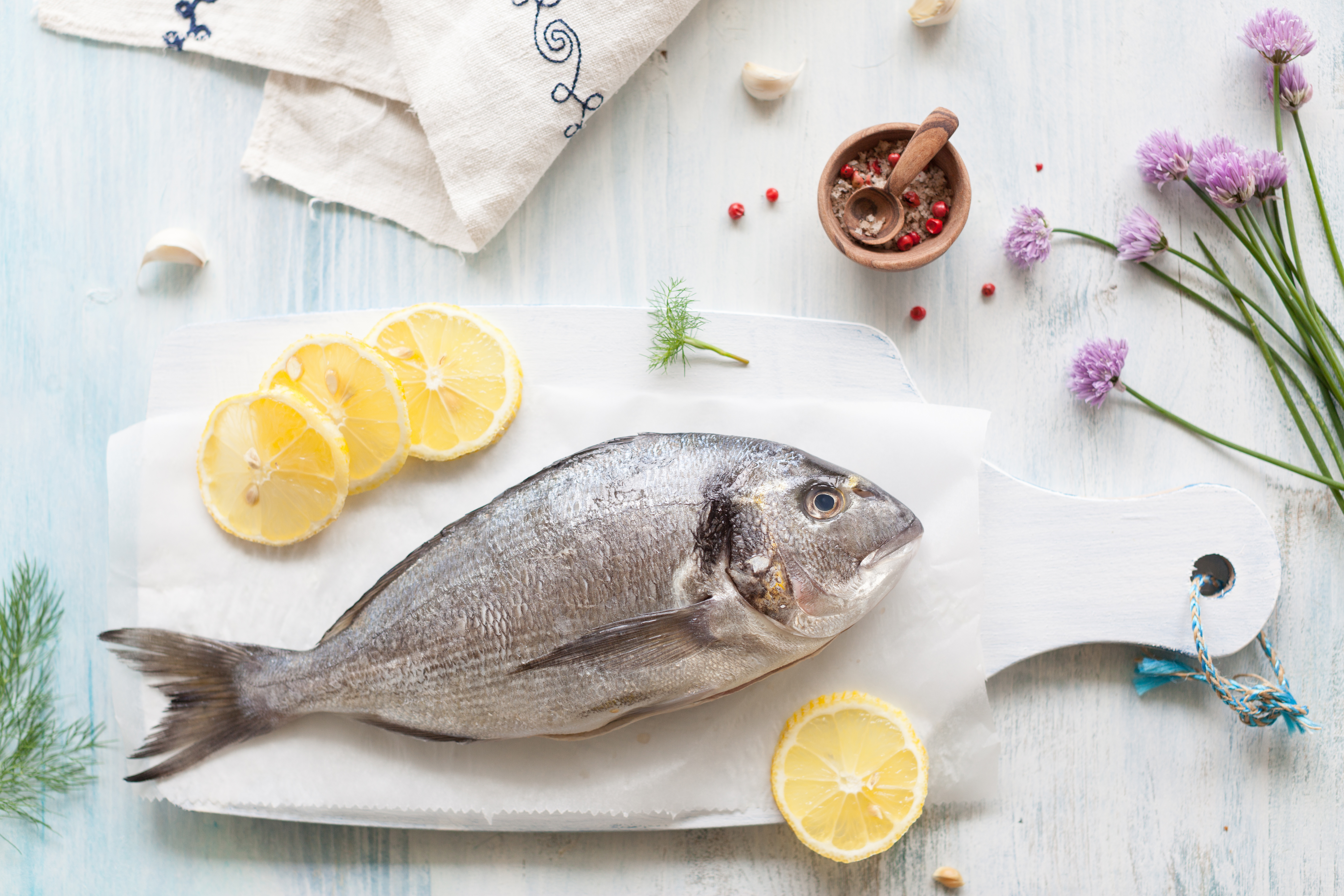 Mindestens einmal pro Woche Fisch essen