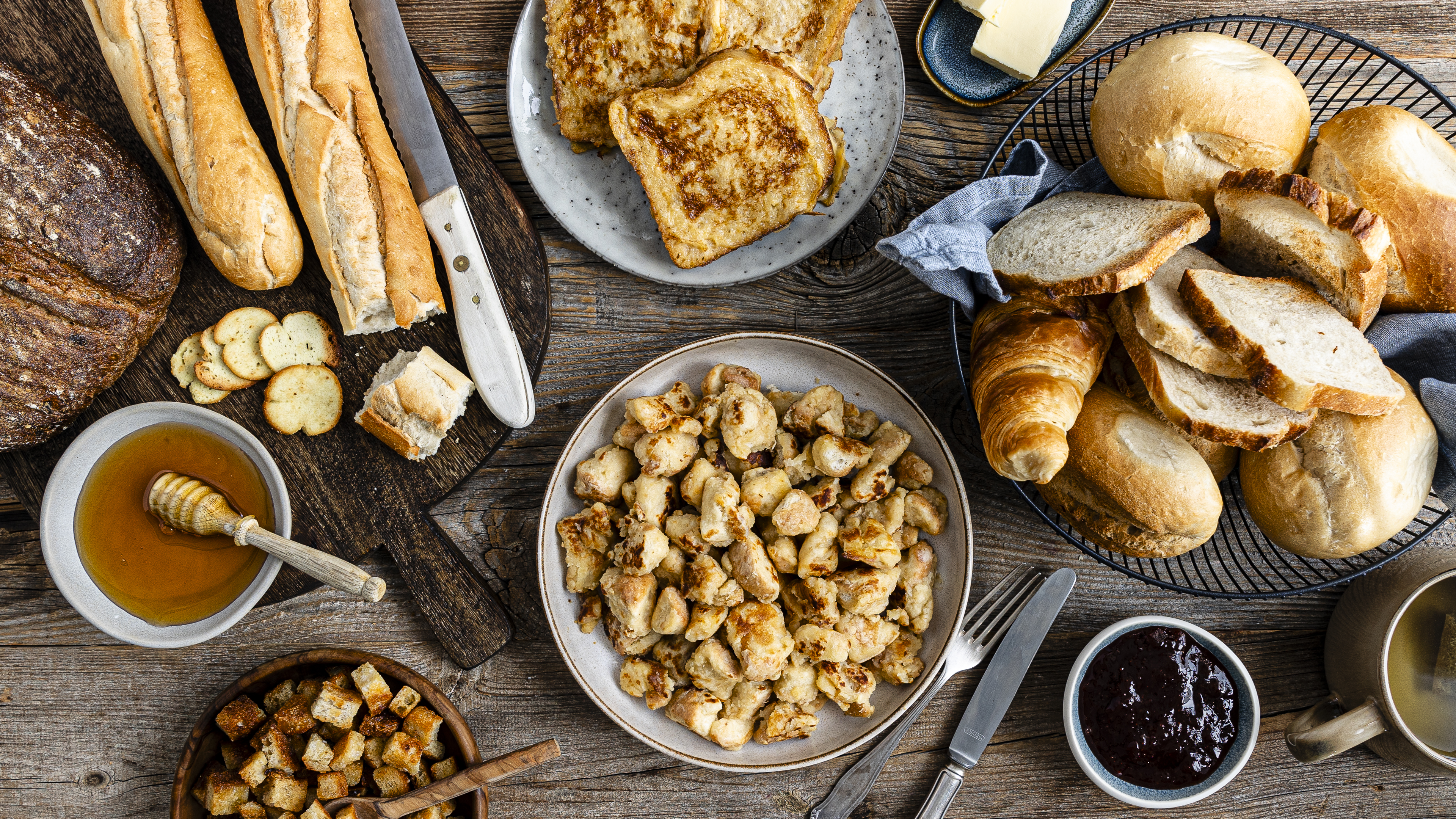 Altes Brot verwerten